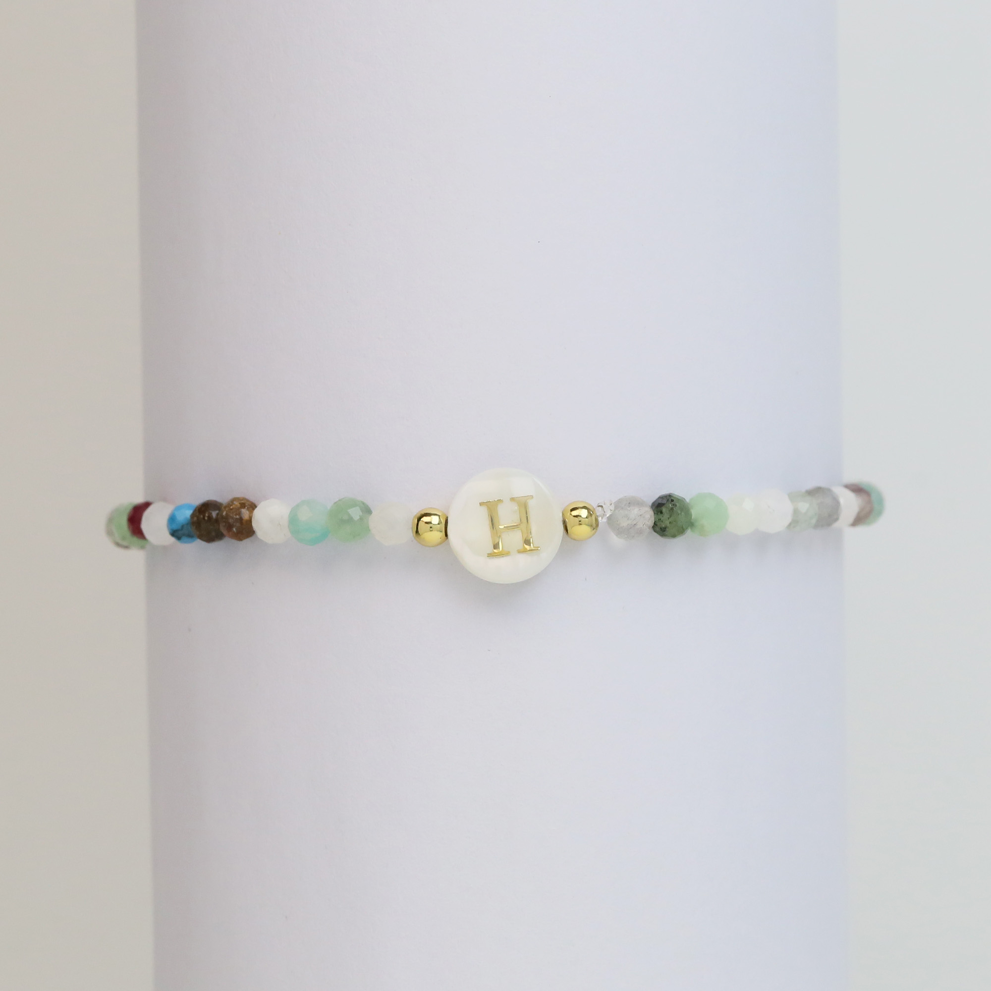 Crystal Initial Bracelets