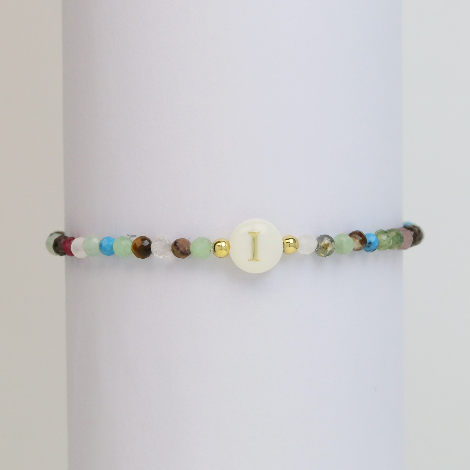 Crystal Initial Bracelets