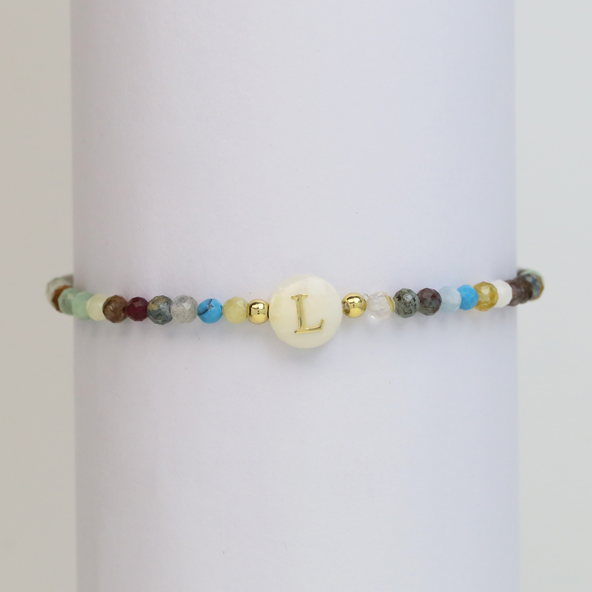 Crystal Initial Bracelets