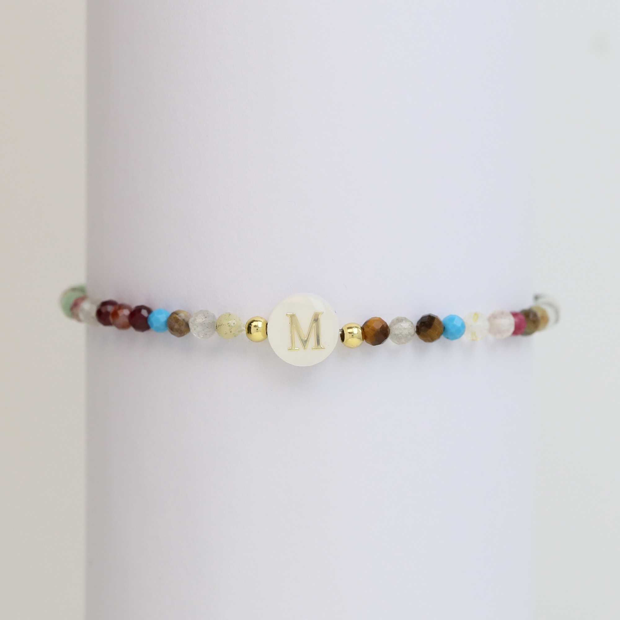 Crystal Initial Bracelets