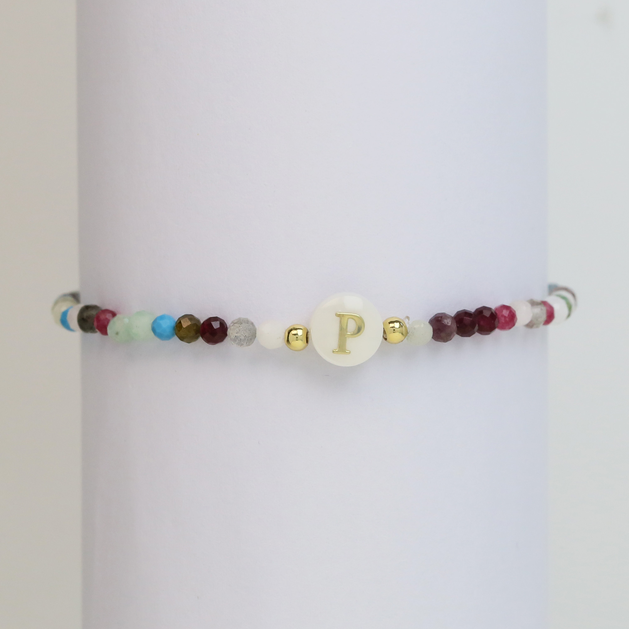 Crystal Initial Bracelets