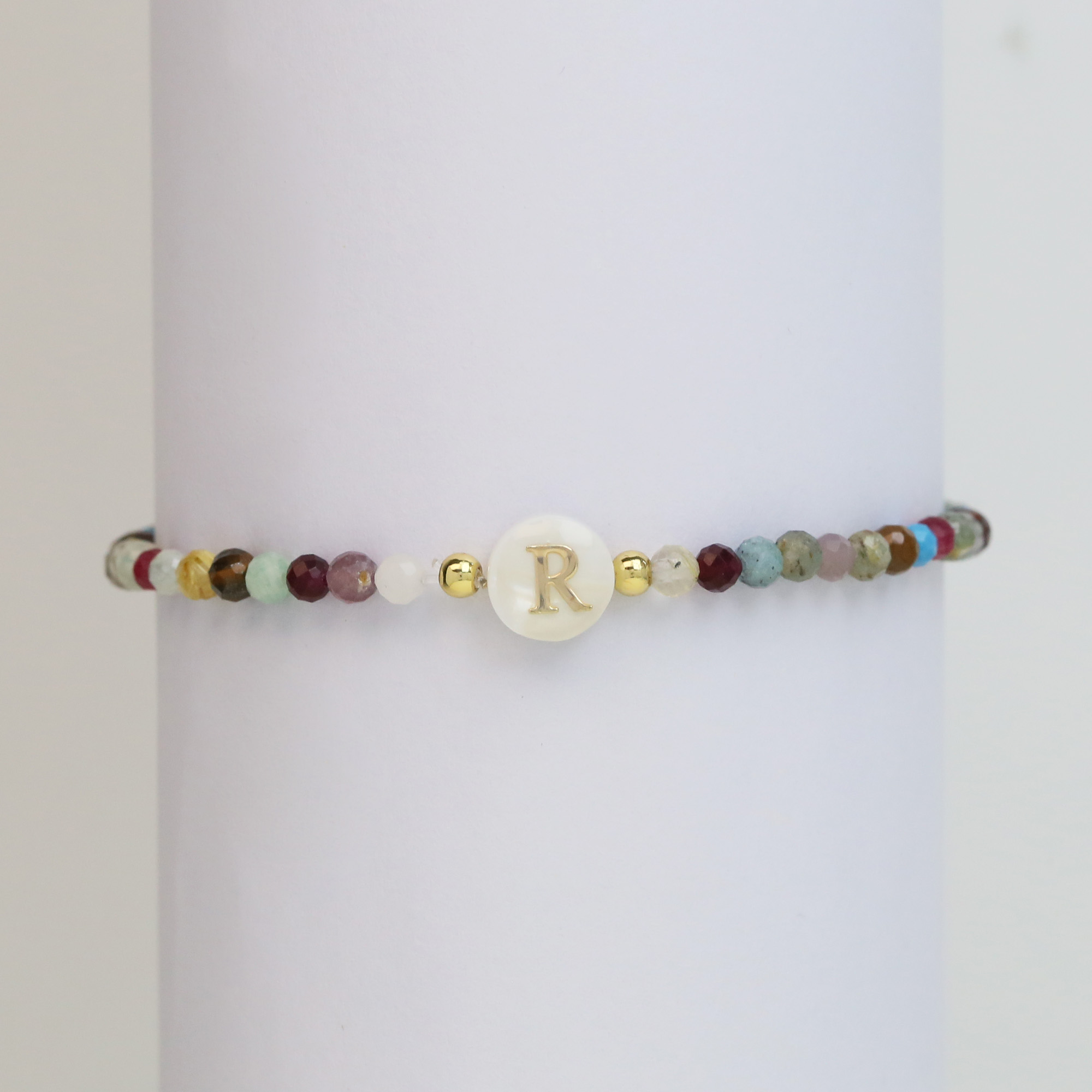 Crystal Initial Bracelets