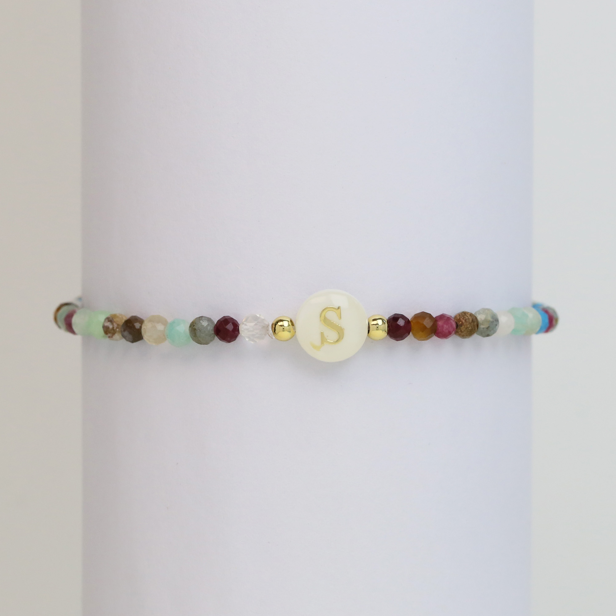 Crystal Initial Bracelets