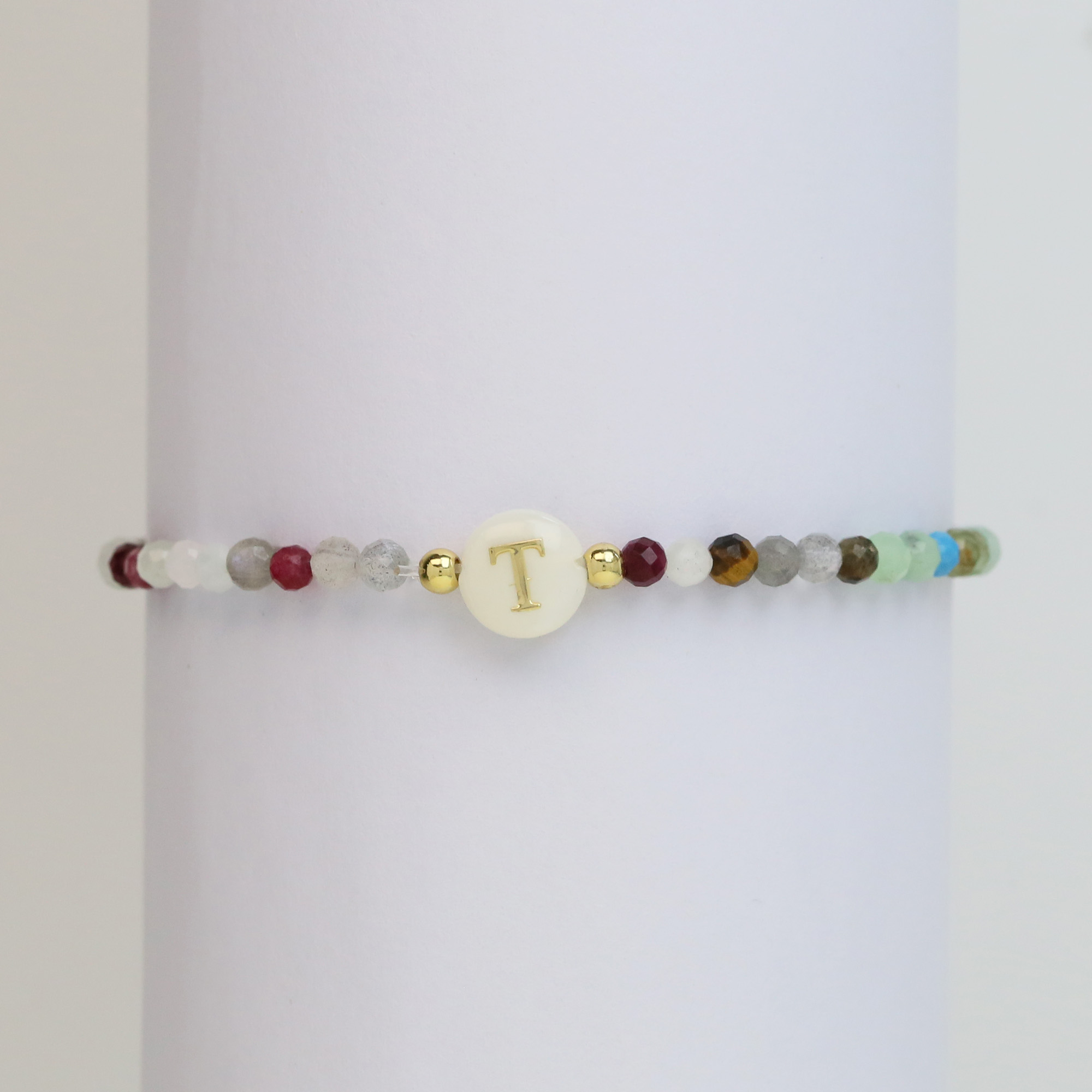 Crystal Initial Bracelets