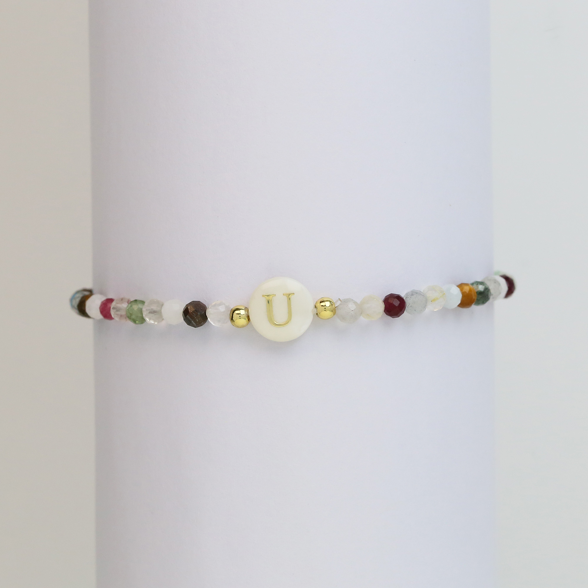 Crystal Initial Bracelets