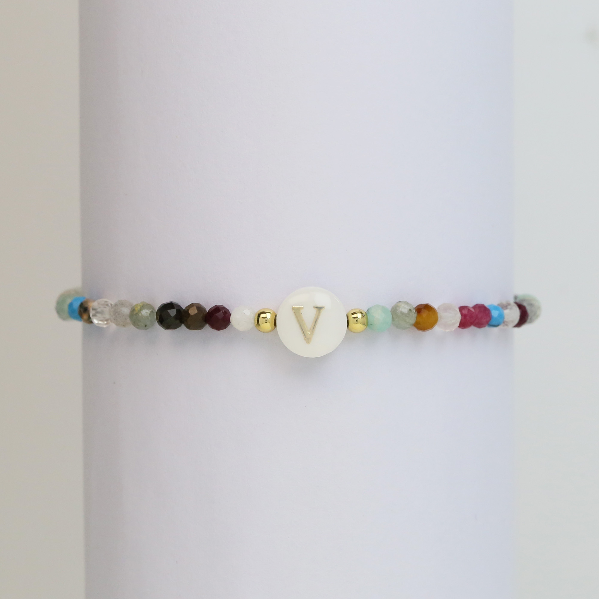 Crystal Initial Bracelets