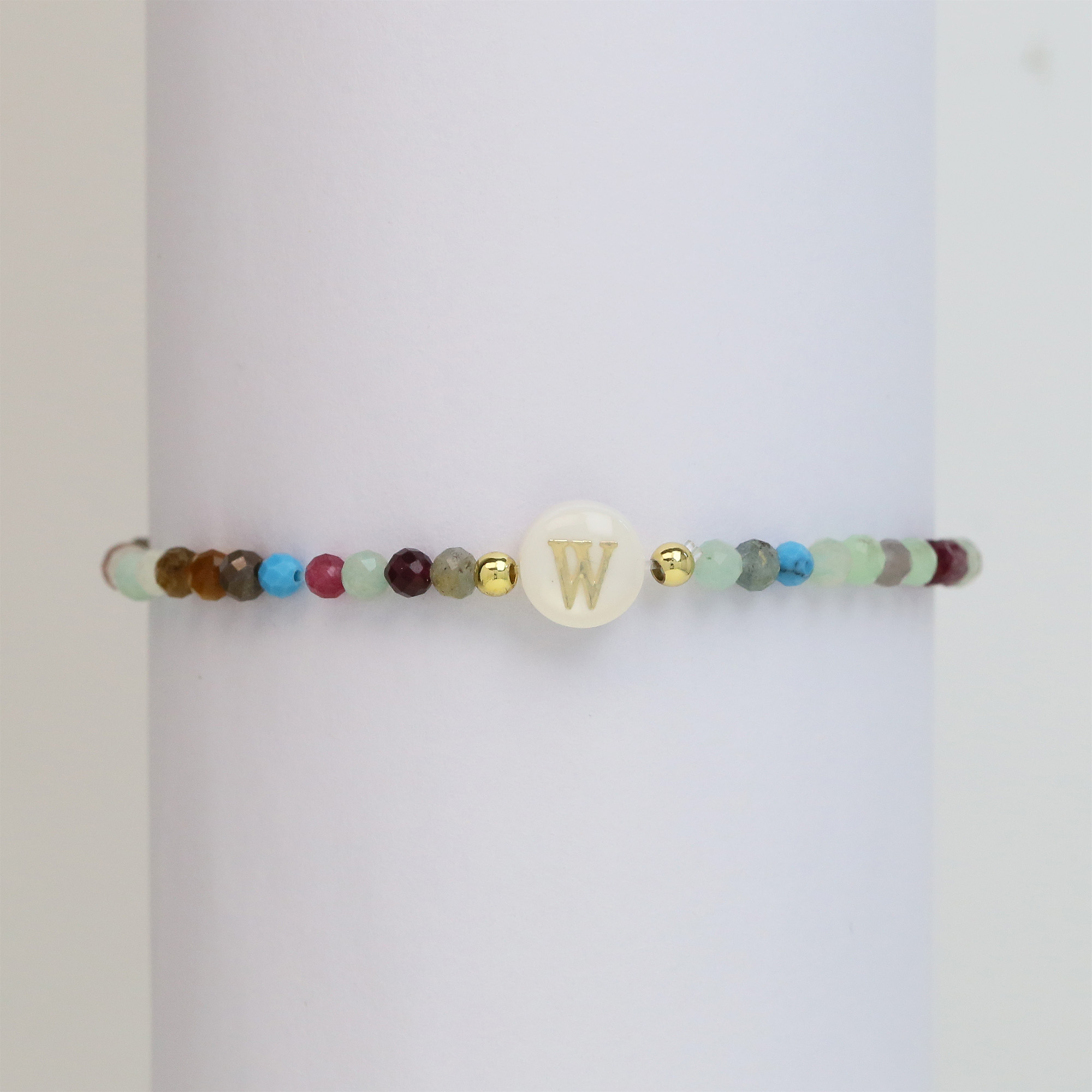 Crystal Initial Bracelets