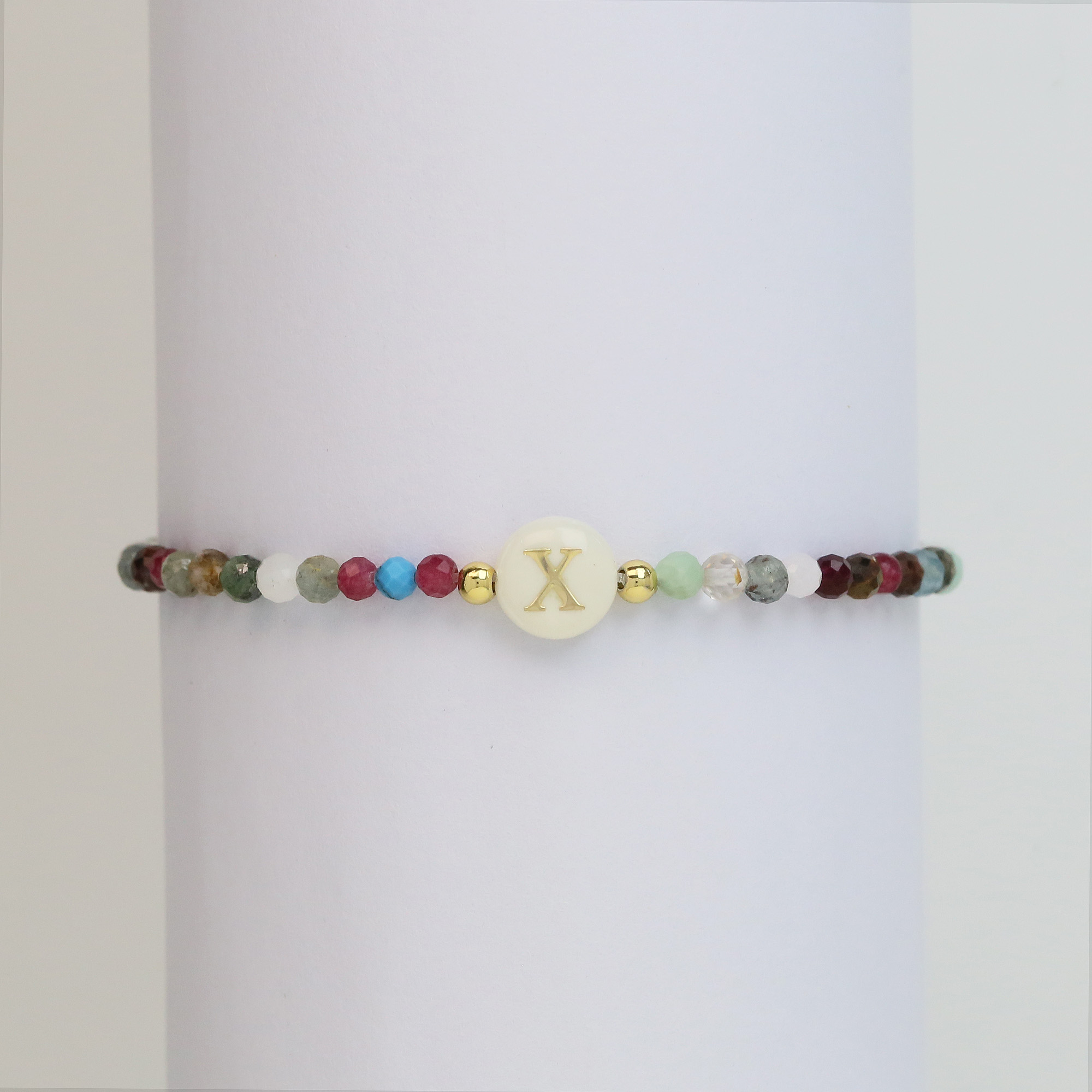 Crystal Initial Bracelets