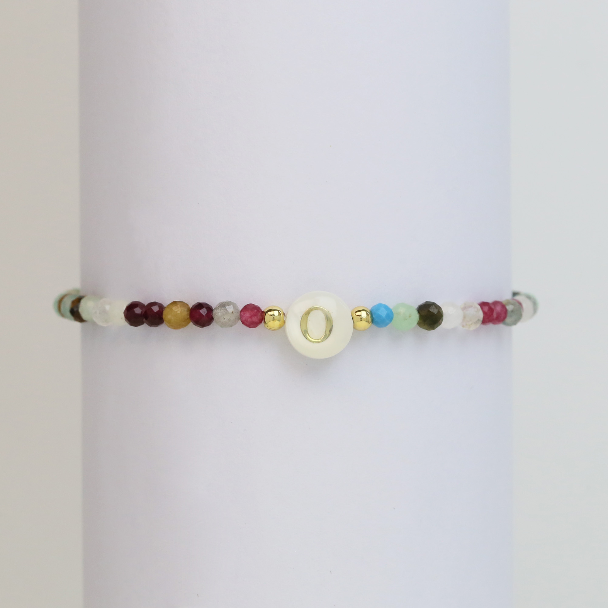 Crystal Initial Bracelets