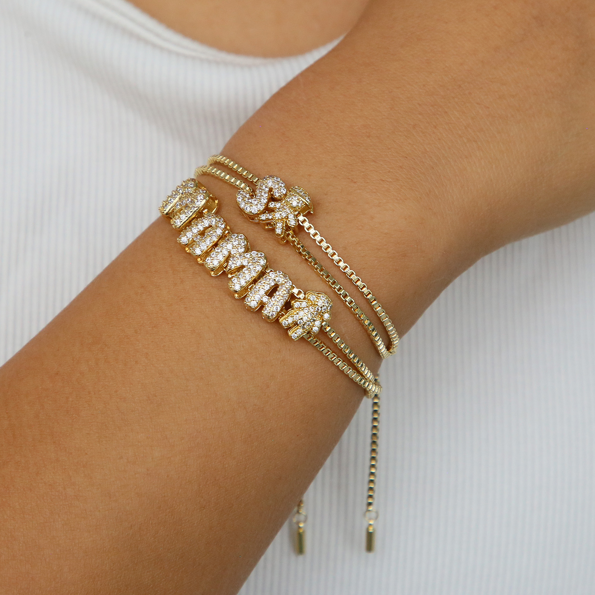 DIY Slide Boy & Girl Bracelet