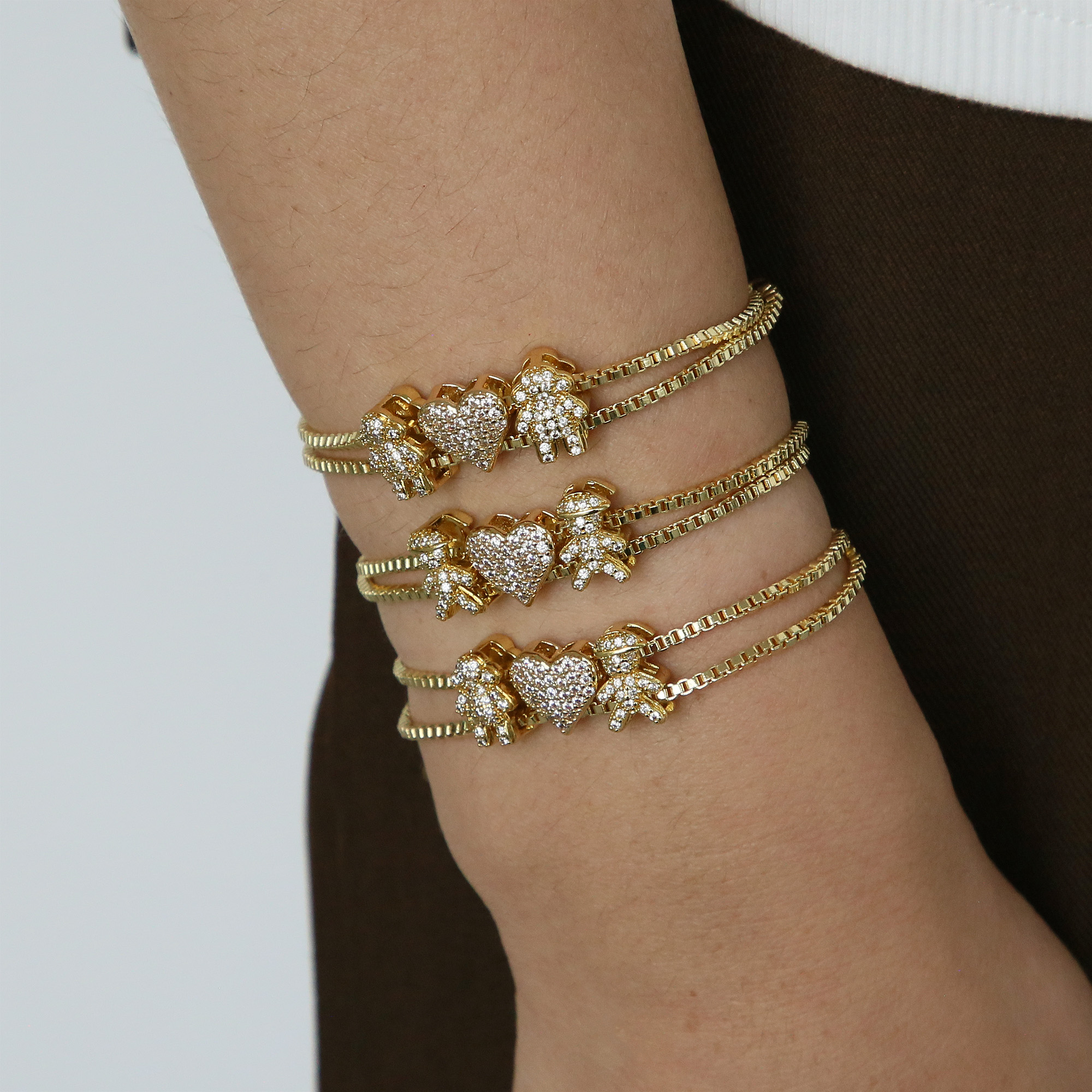 DIY Slide Boy & Girl Bracelet