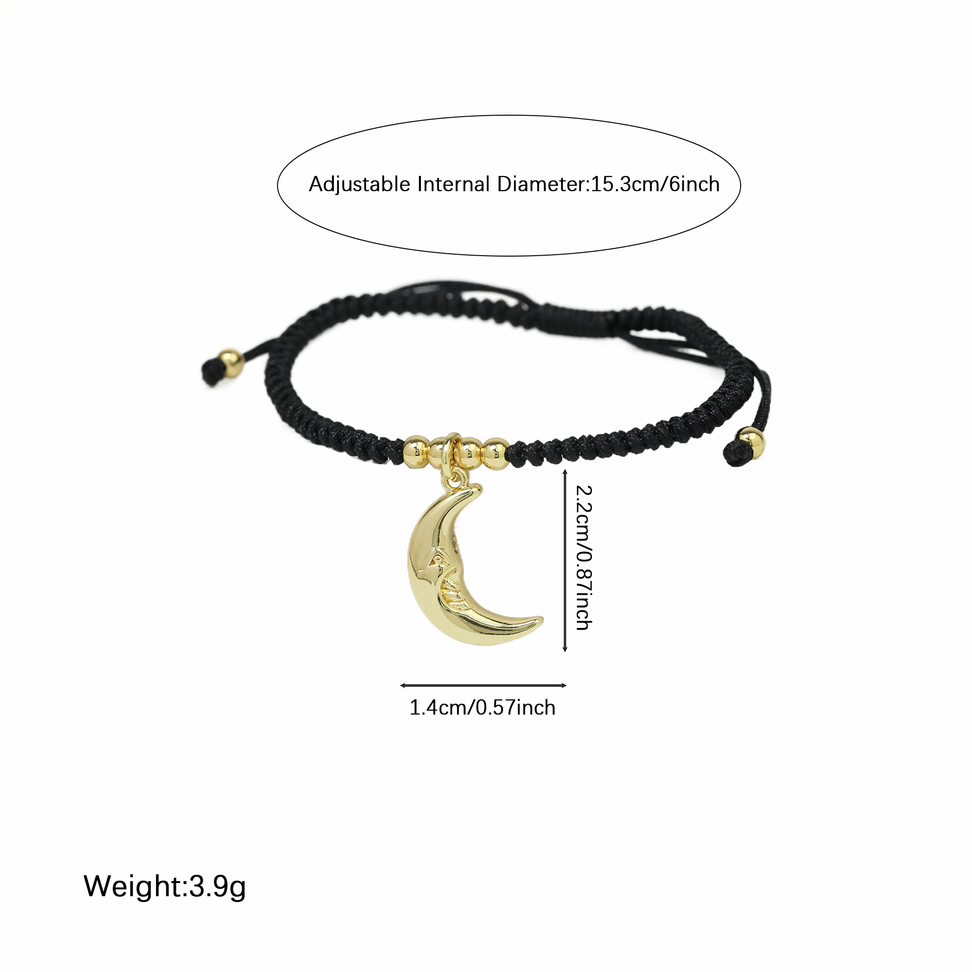 Sun Moon Rope Bracelets