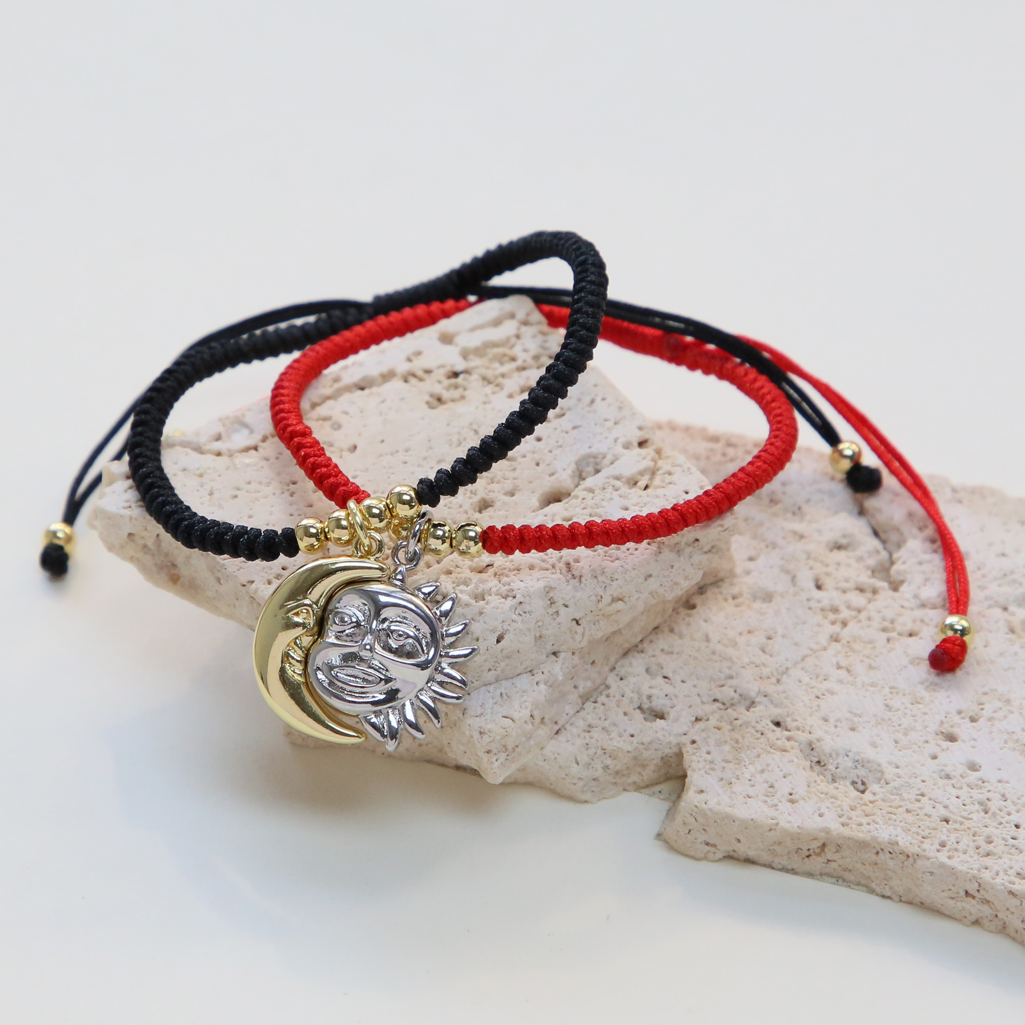 Sun Moon Rope Bracelets