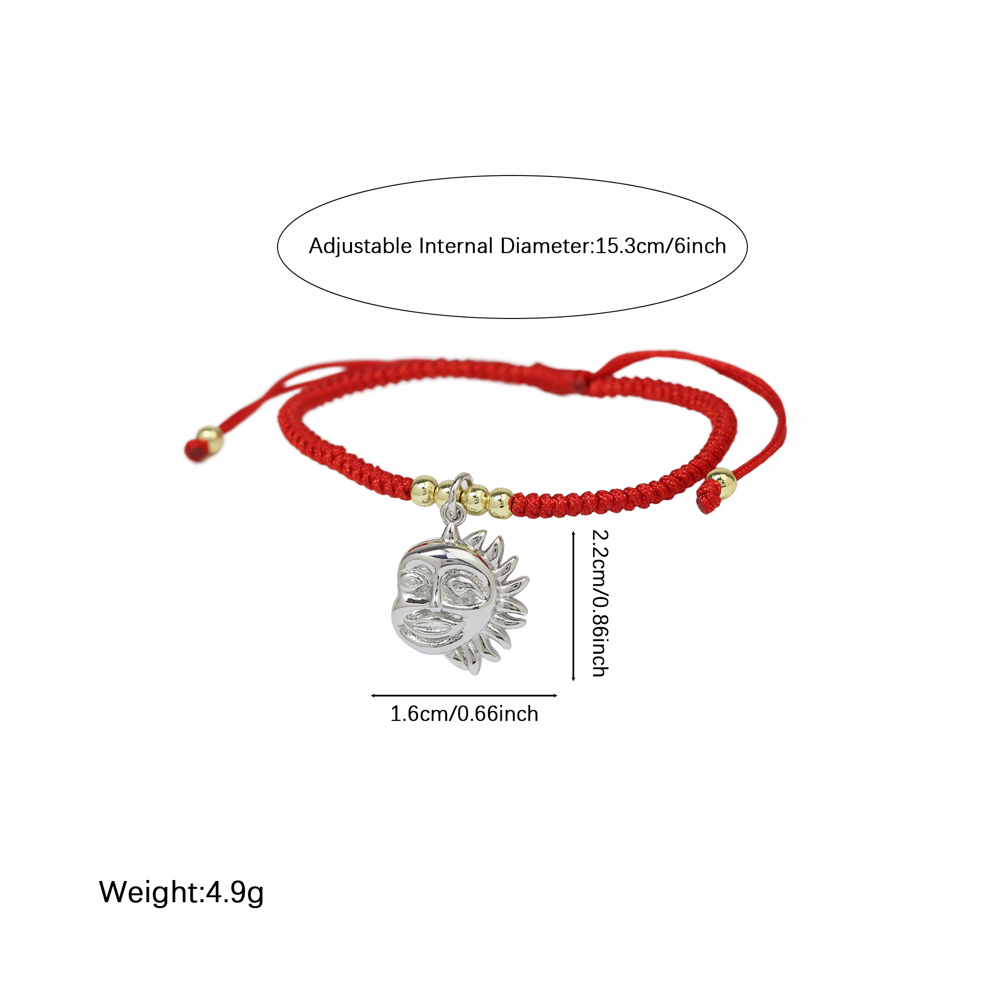 Sun Moon Rope Bracelets