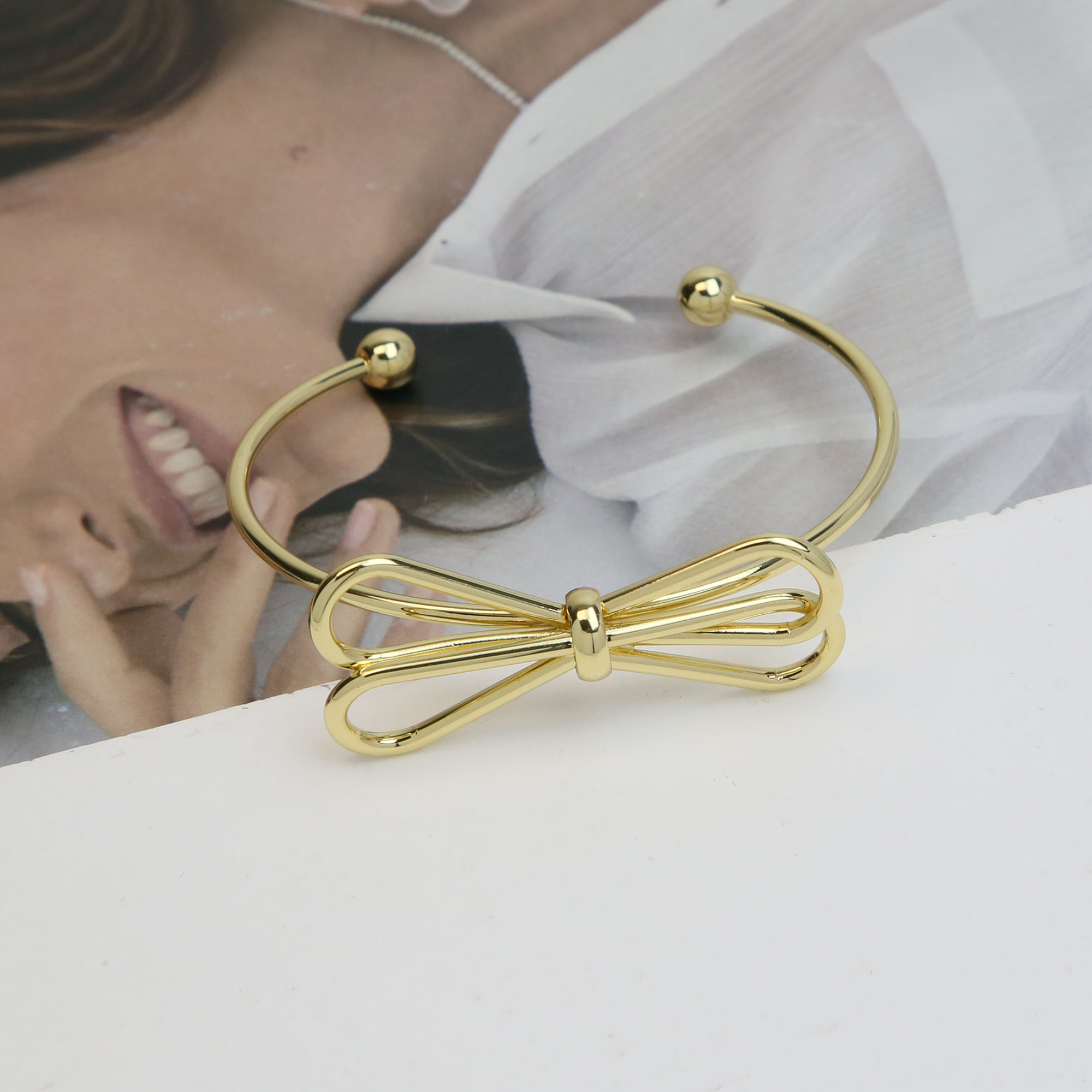 Bow Cuff Bangles