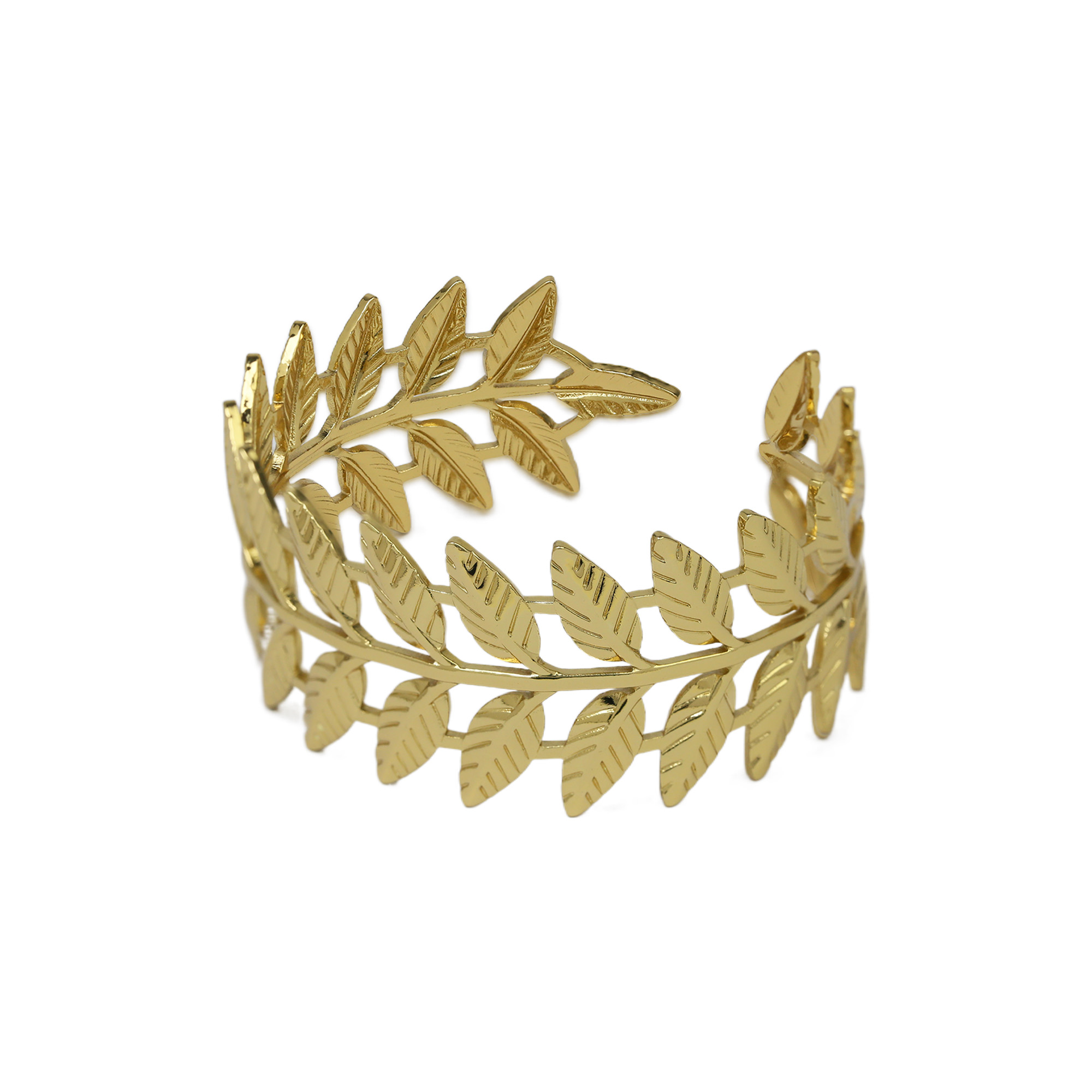 Stainless Steel Gold Plated Bangle