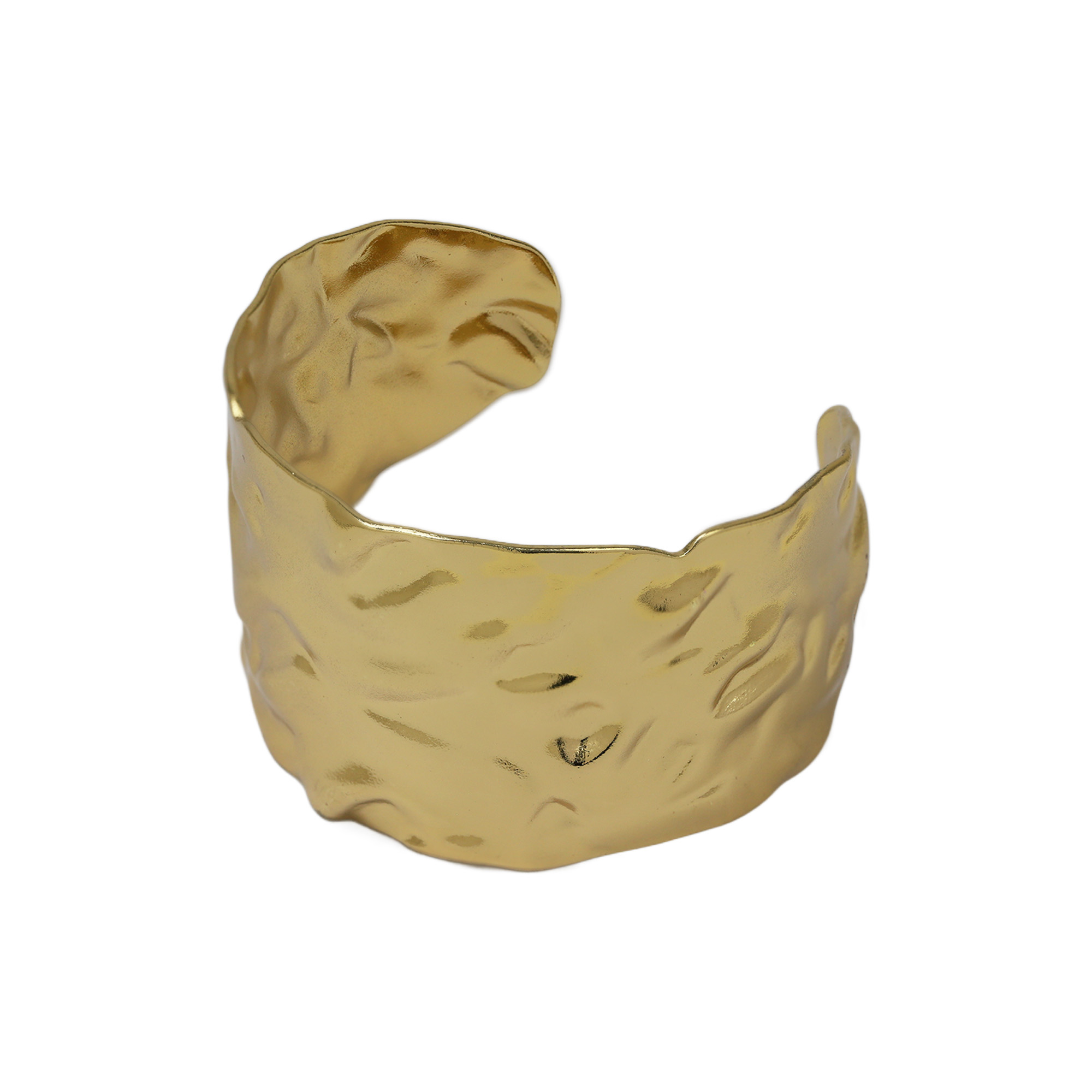 Stainless Steel Gold Plated Bangle