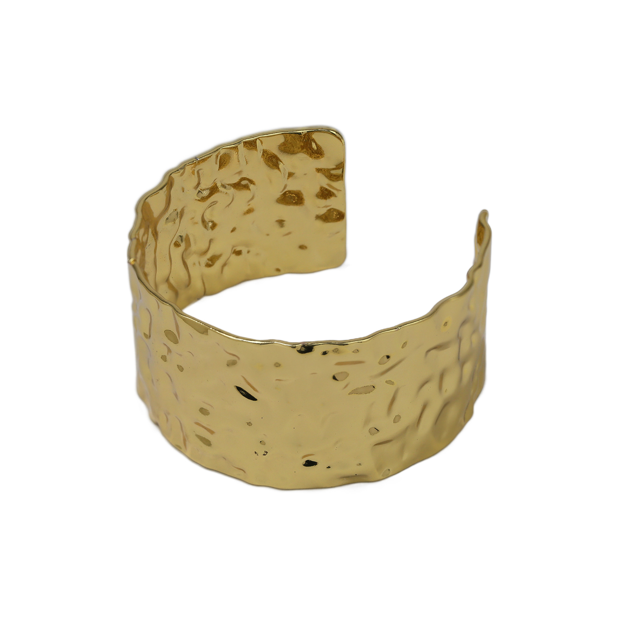 Stainless Steel Gold Plated Bangle