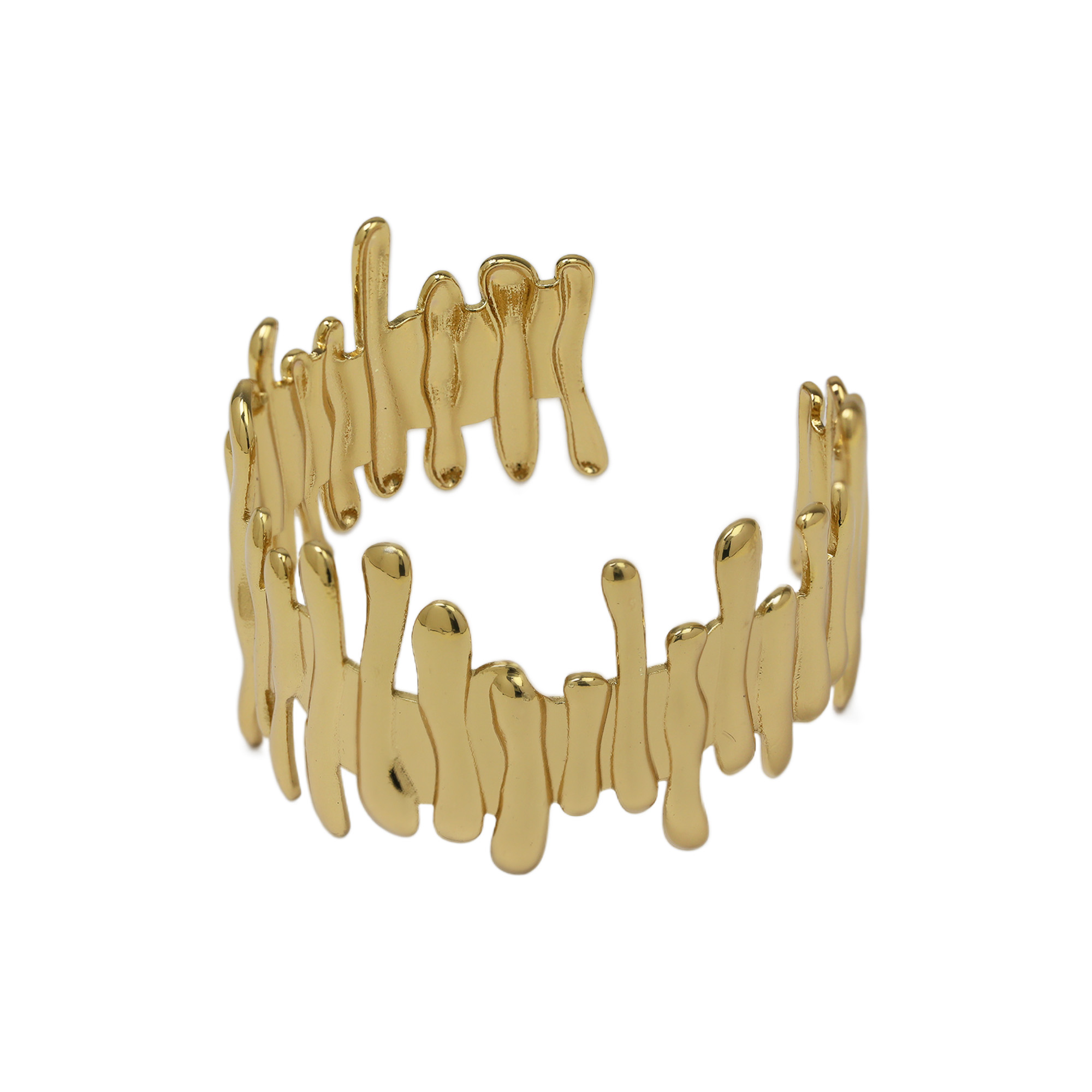 Stainless Steel Gold Plated Bangle