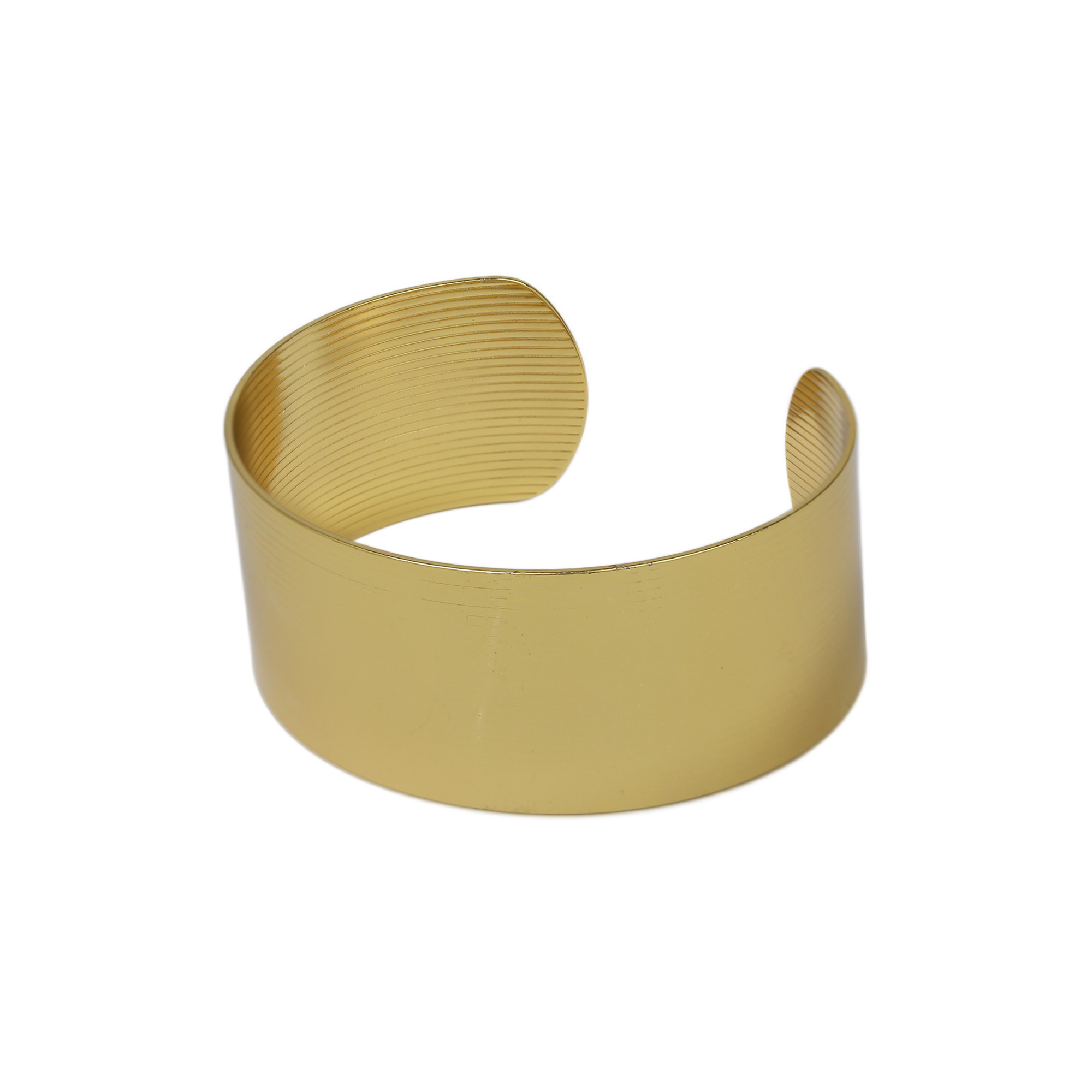 Stainless Steel Gold Plated Bangle