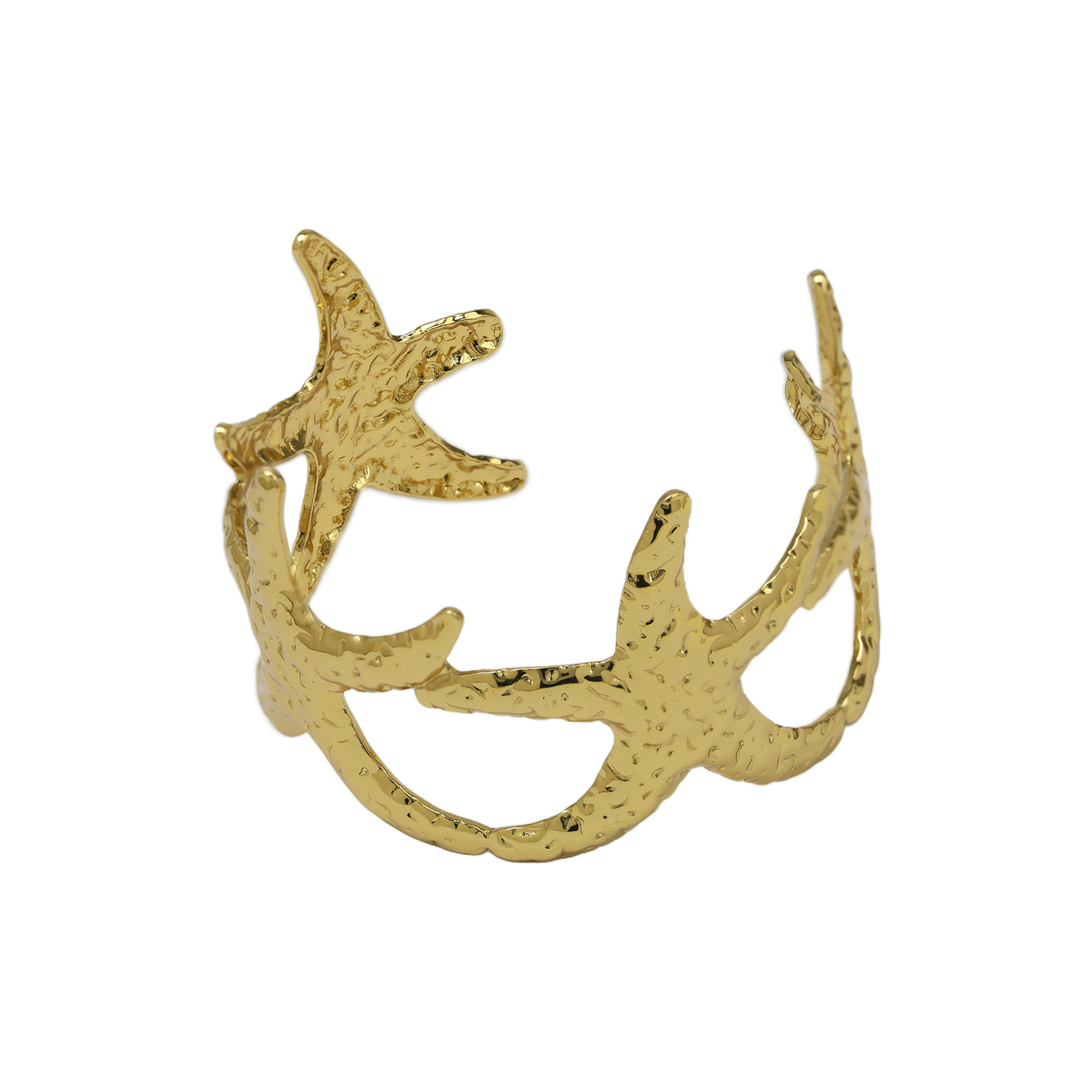 Stainless Steel Gold Plated Bangle