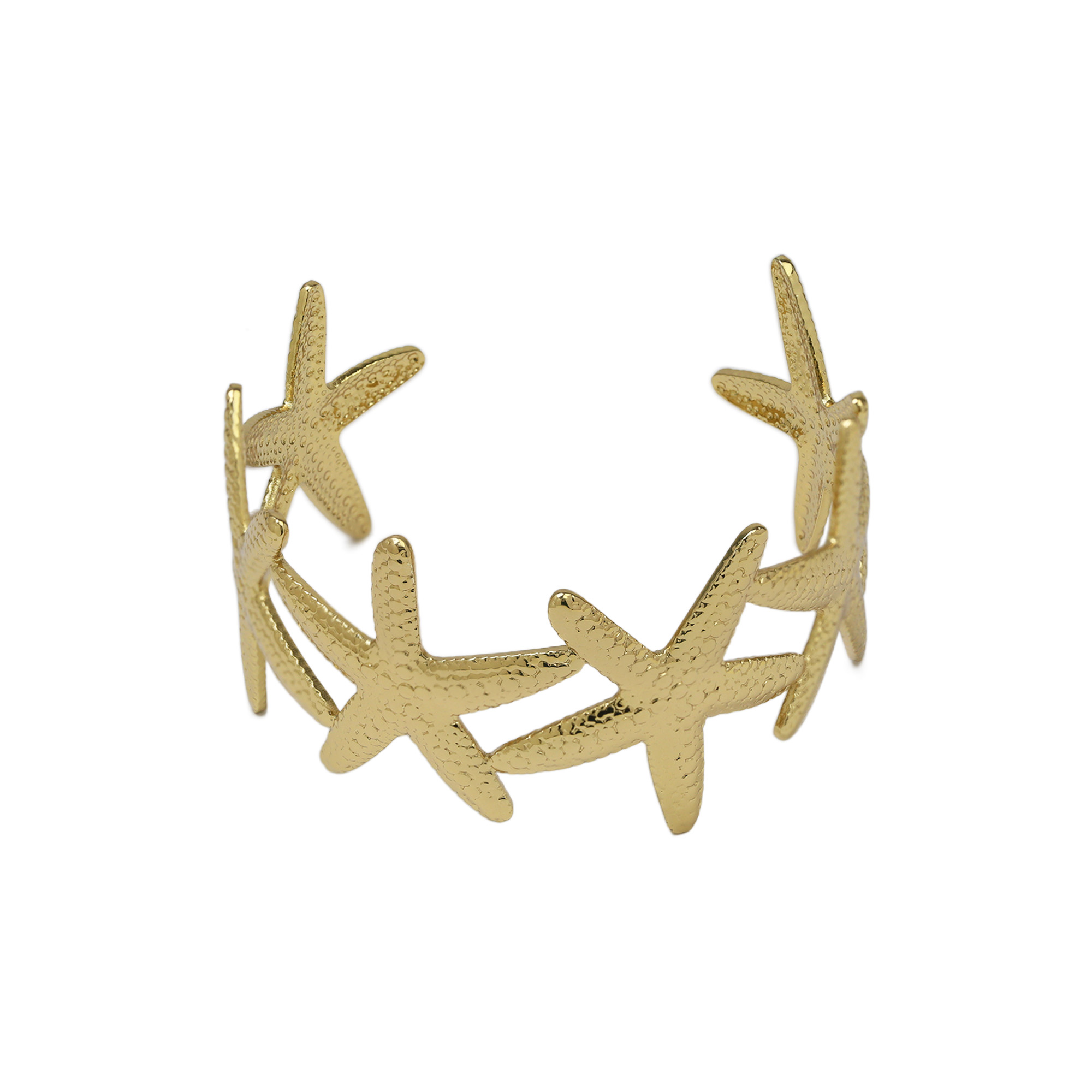 Stainless Steel Gold Plated Bangle