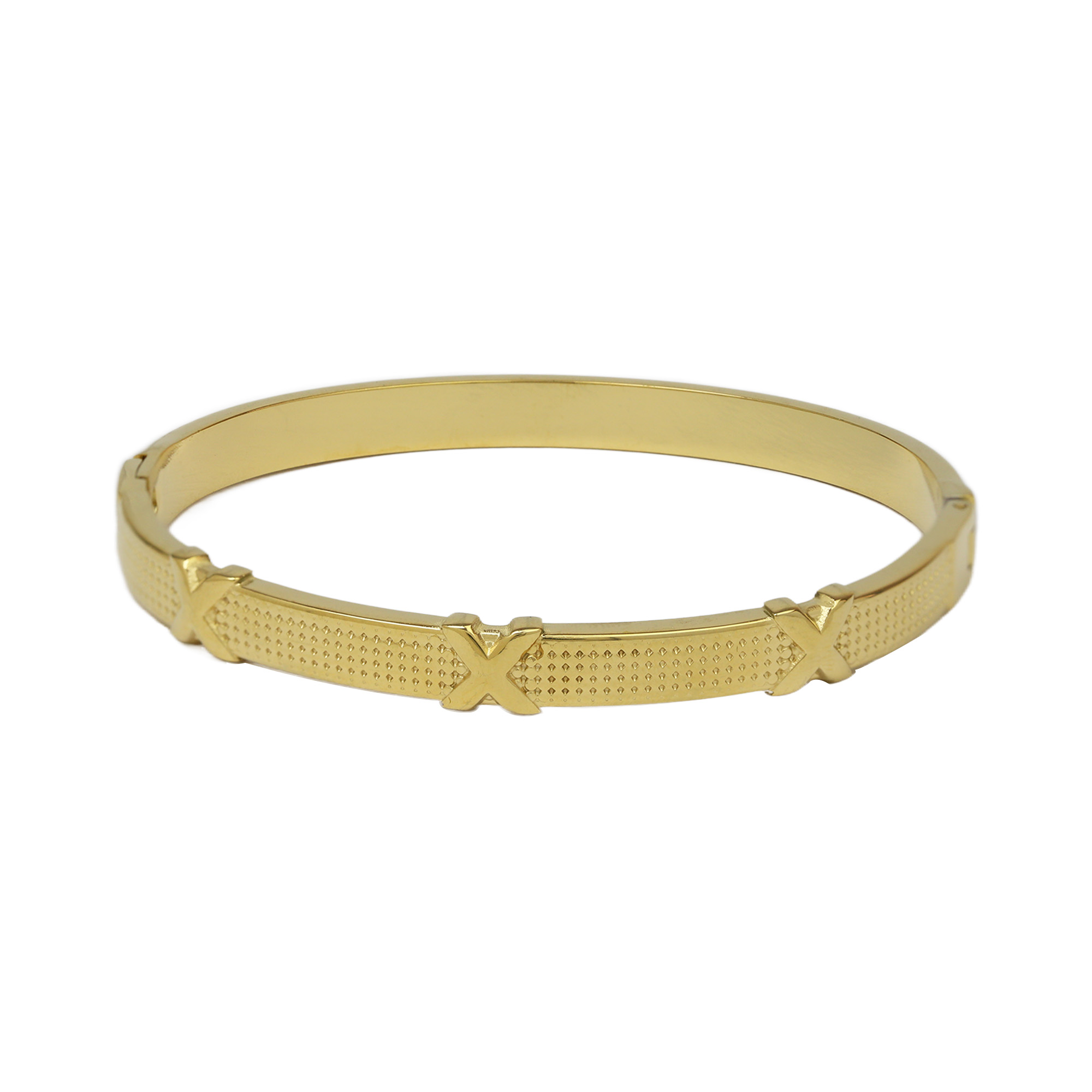 Heart Star Stainless Steel Bangles