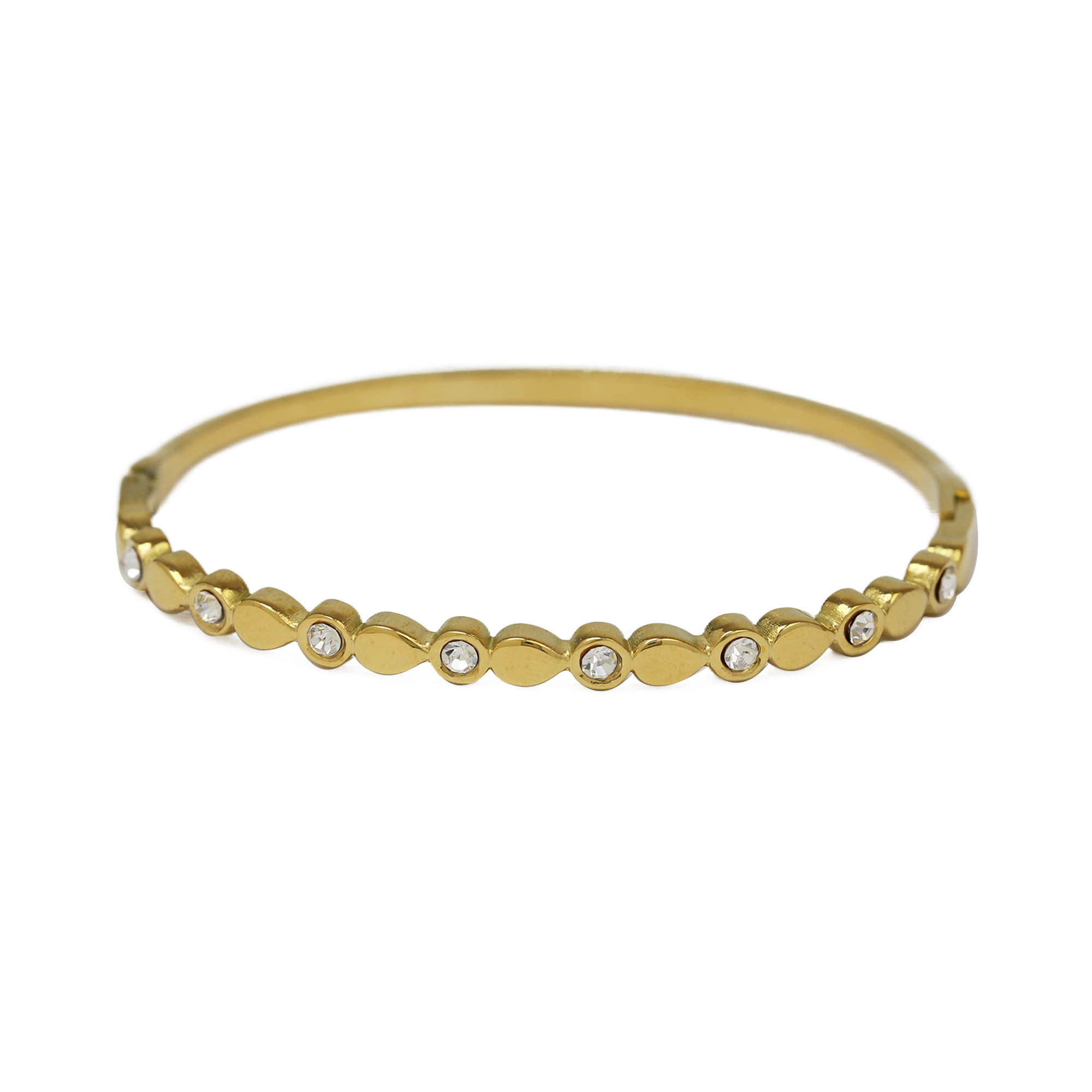 Flower Star Heart Stainless Steel Bangles