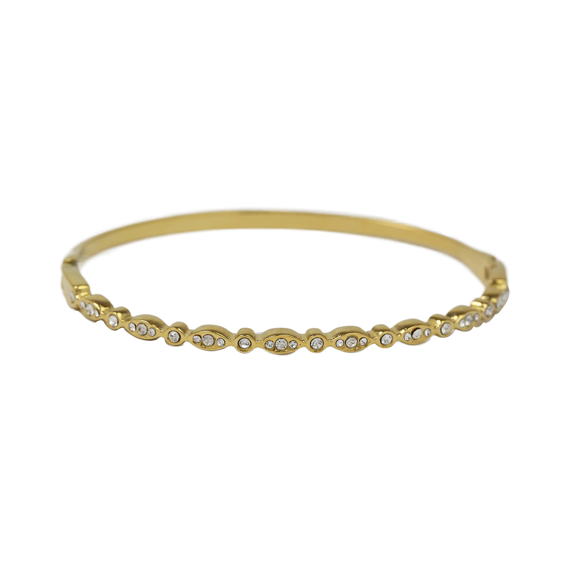 Heart Star Eye Stainless Steel Bangles