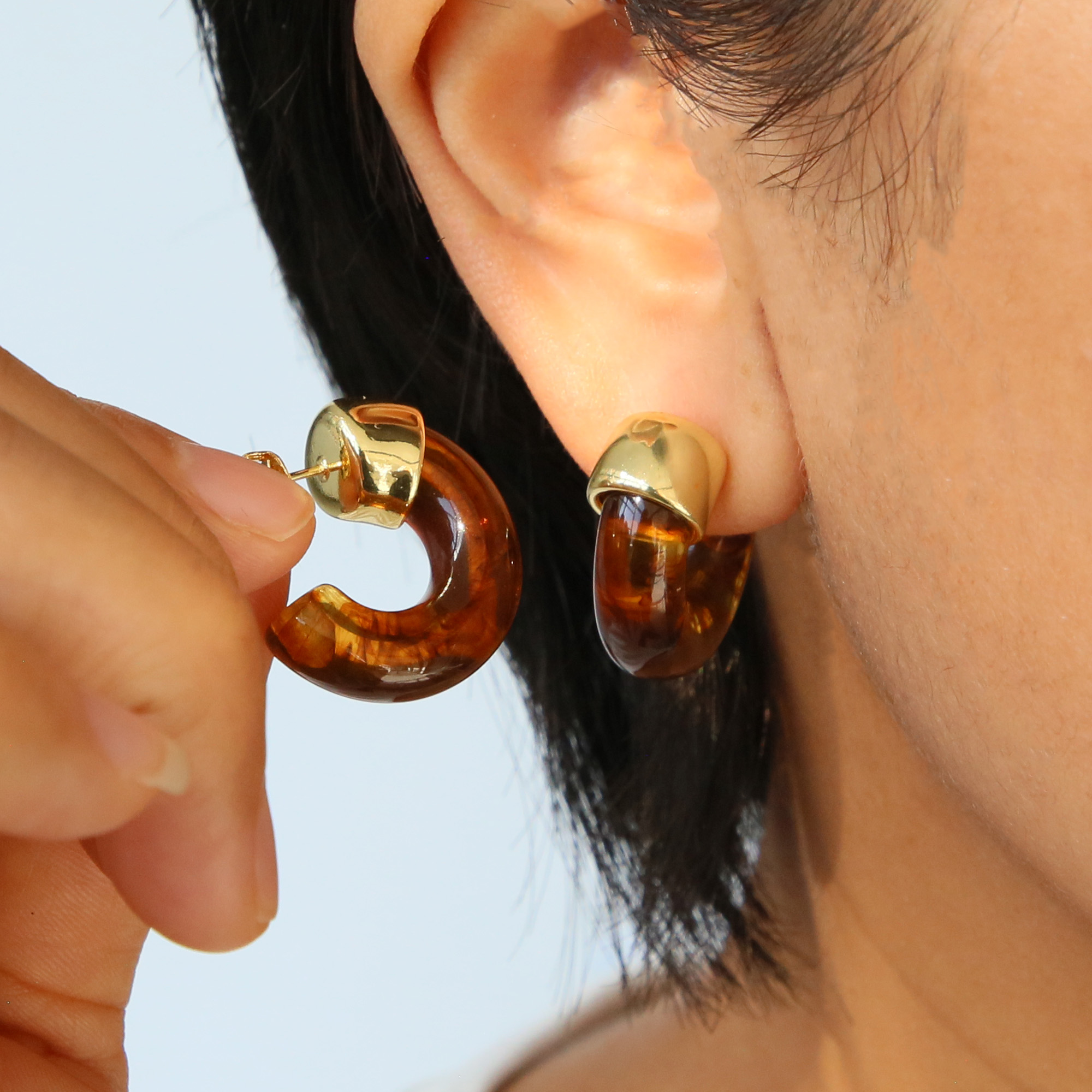 Gold Plated Earrings