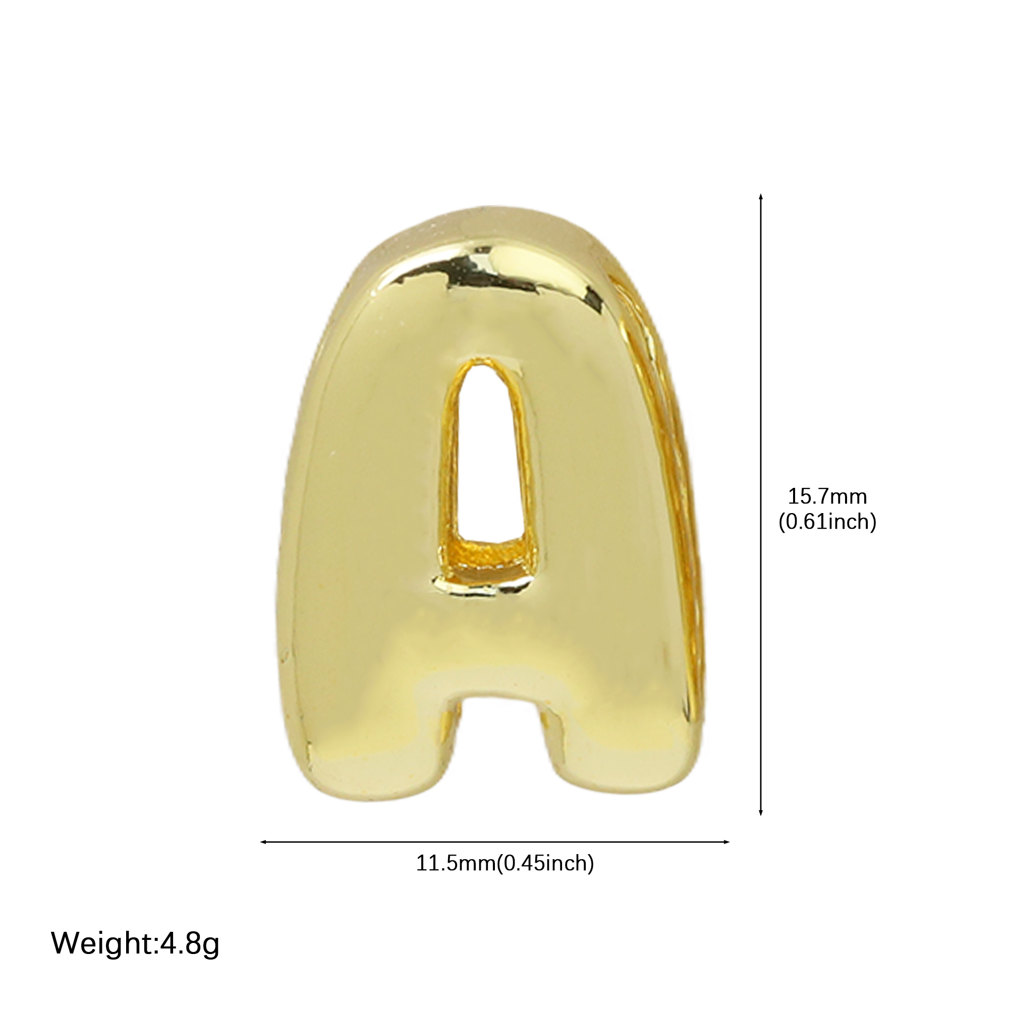 Initial Letter Alphabet Charm