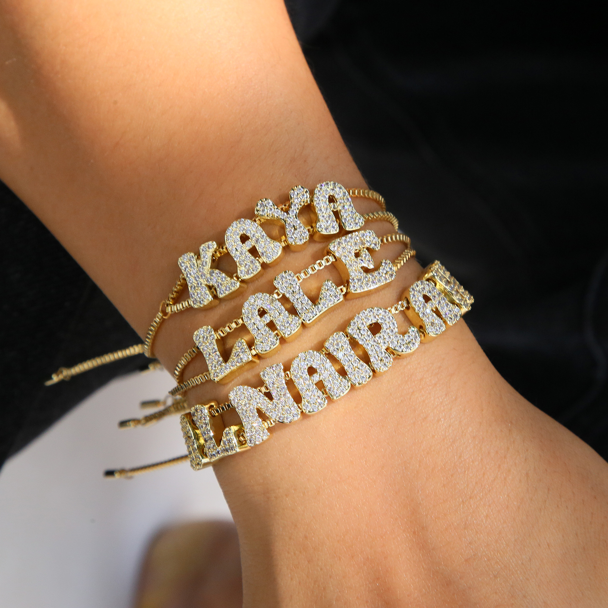 26 Letters DIY Custom Chain Bracelet