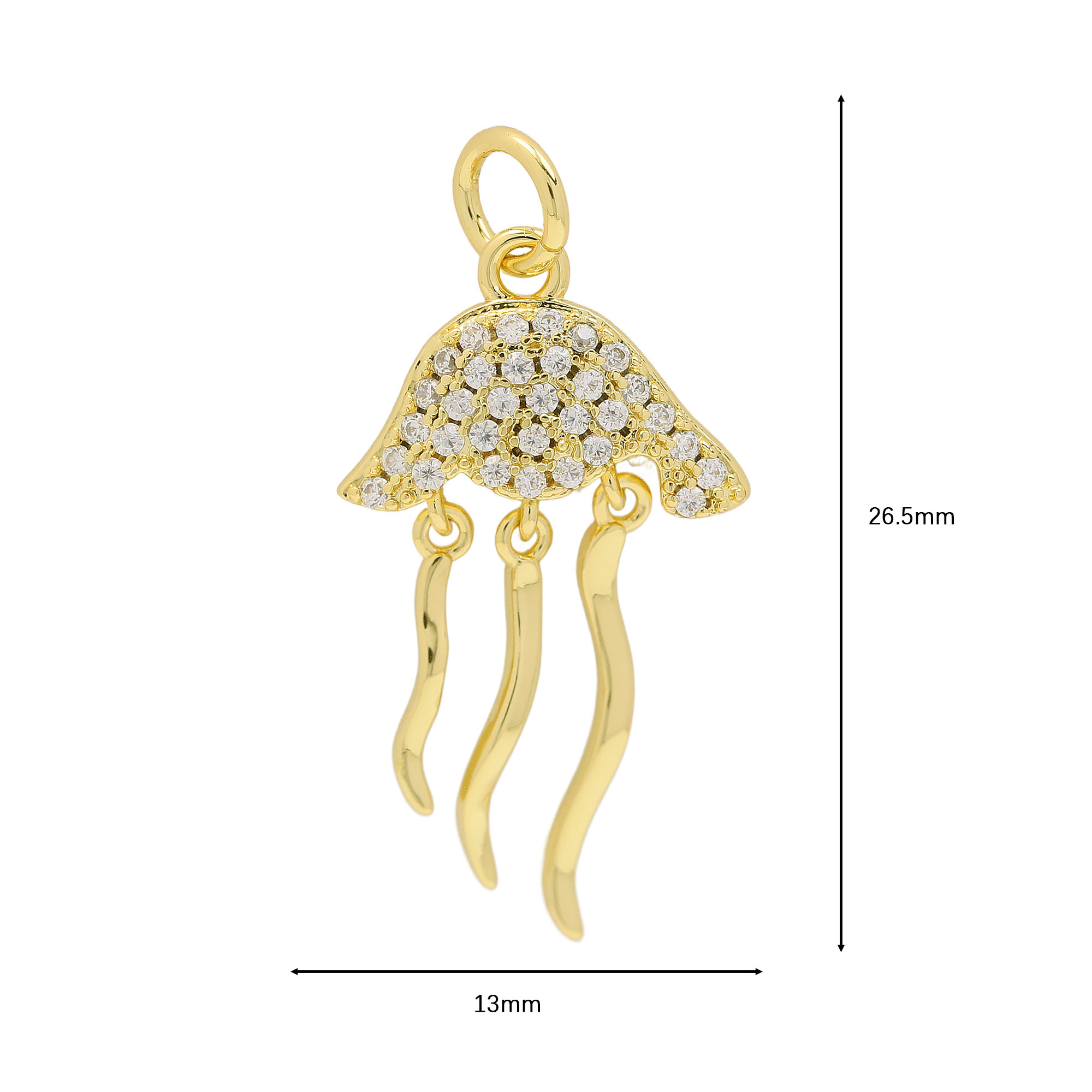 Octopus/Fish Sea Creatures Pendant