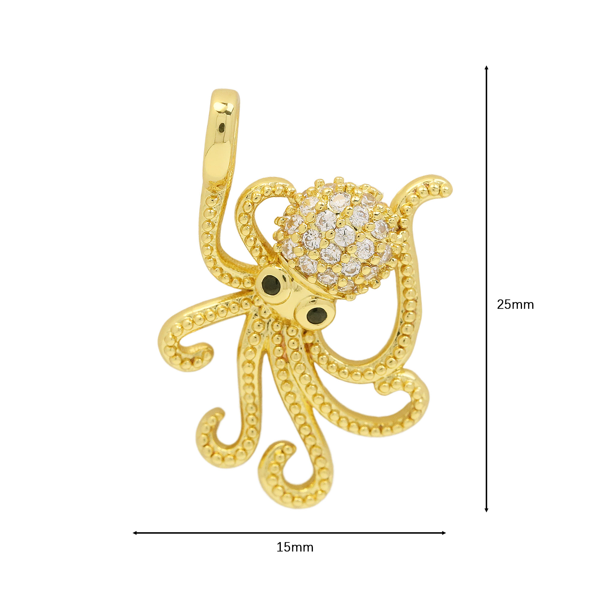 Octopus/Fish Sea Creatures Pendant
