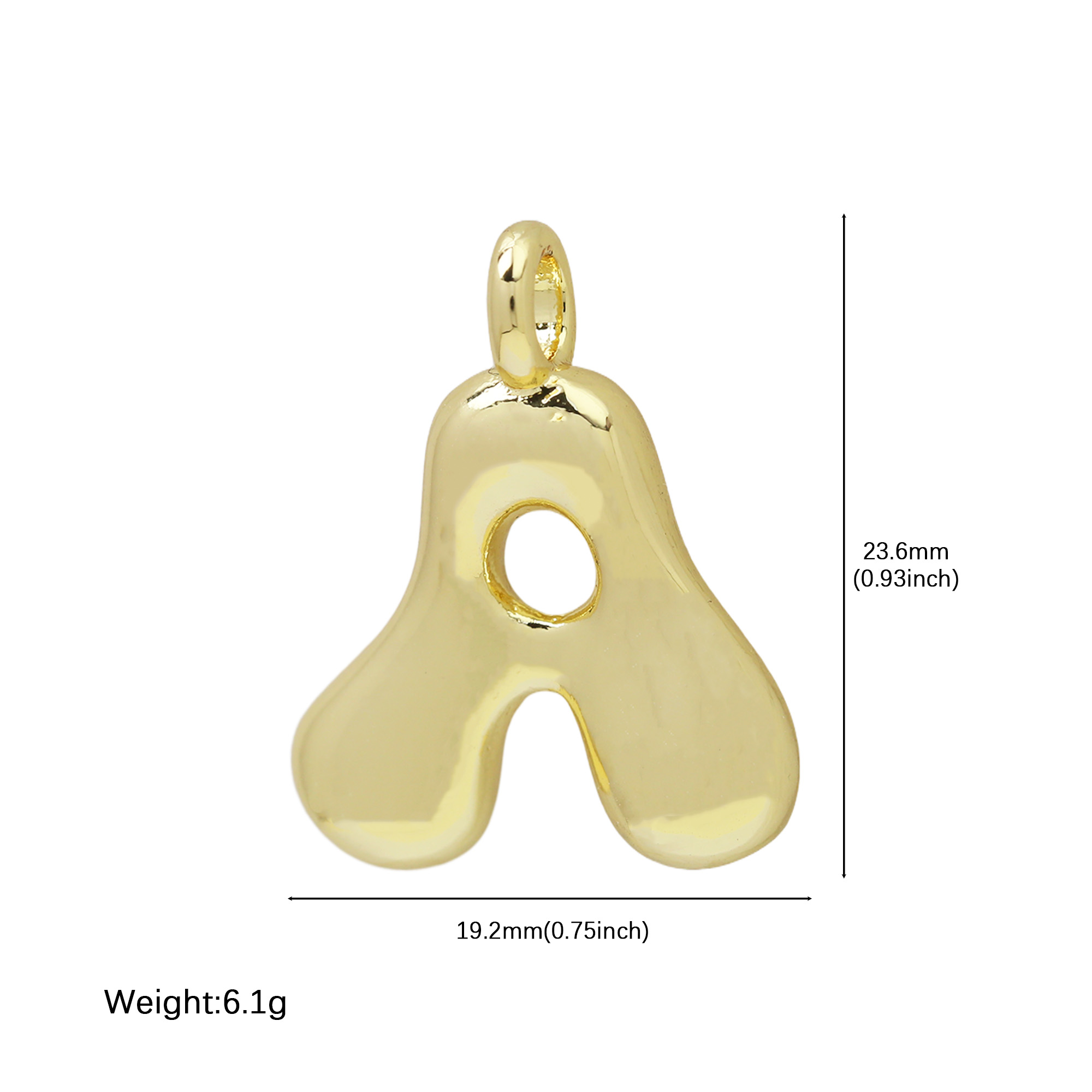 Alphabet & Number letter charms