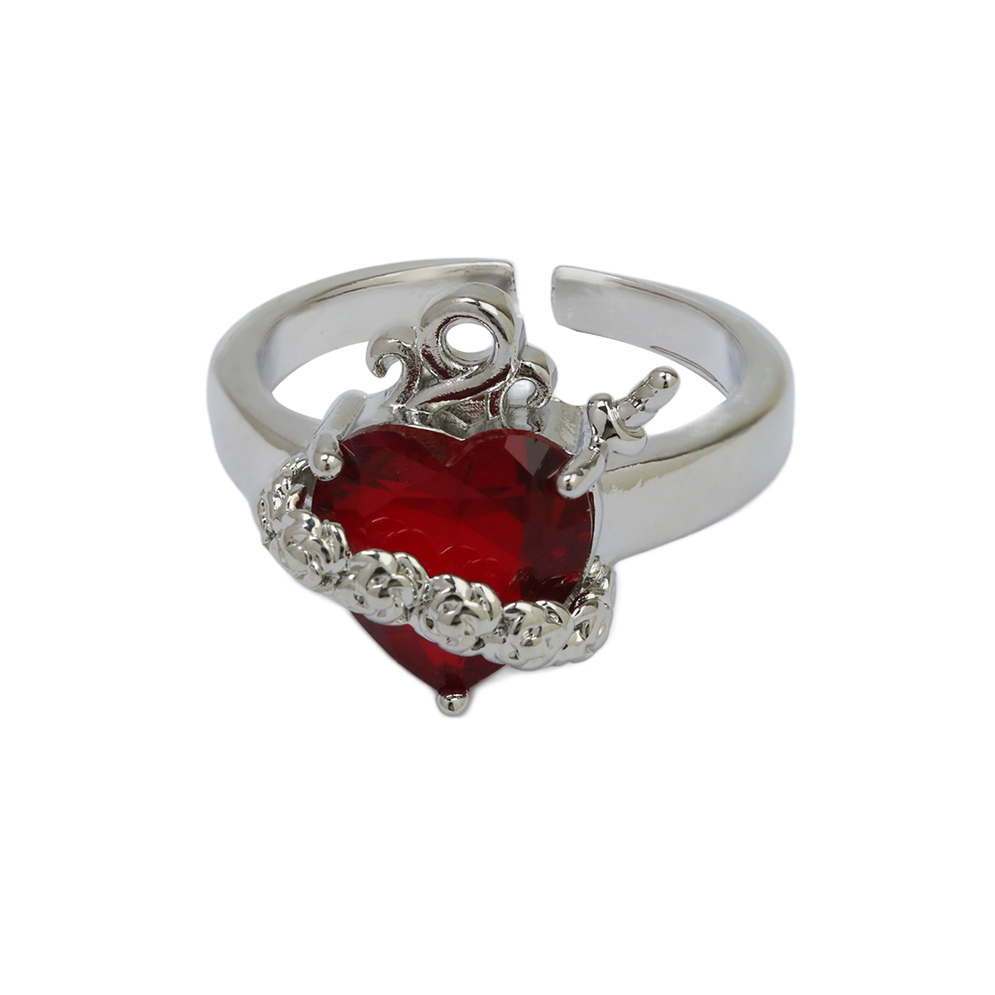 Gold Plated Heart Rings