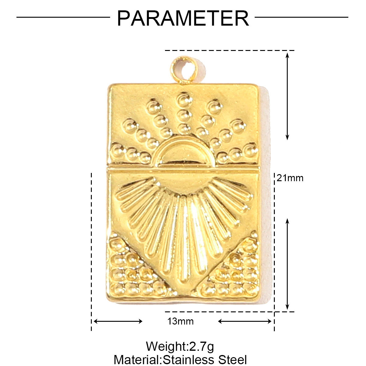 Flower Crown Life Tree Hands Feet Stainless Steel Charms