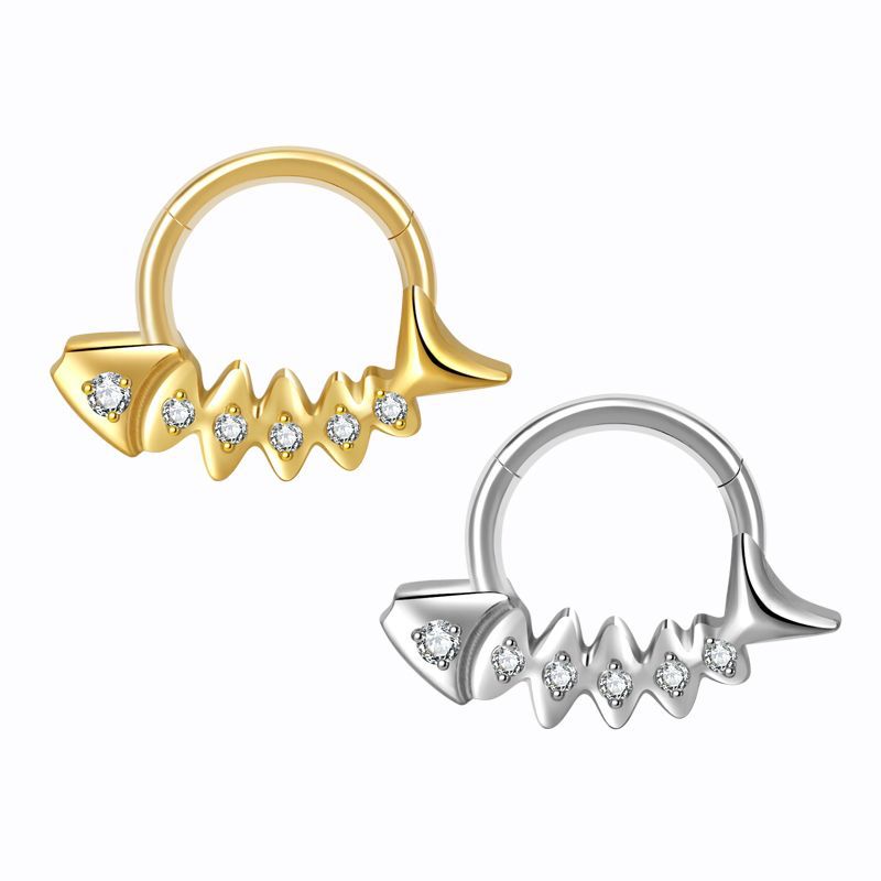 F136 Titanium Nose Rings