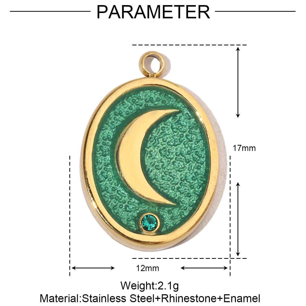 Christmas Series Oil Drop Pendant