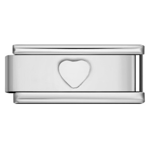 Love Heart DIY Enamel Italian Charms Bracelet