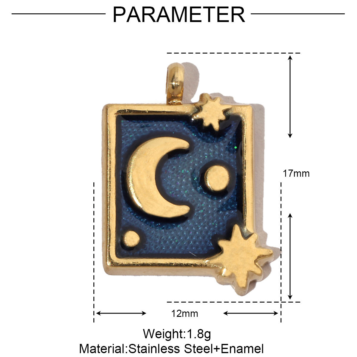 Christmas Series Oil Drop Pendant