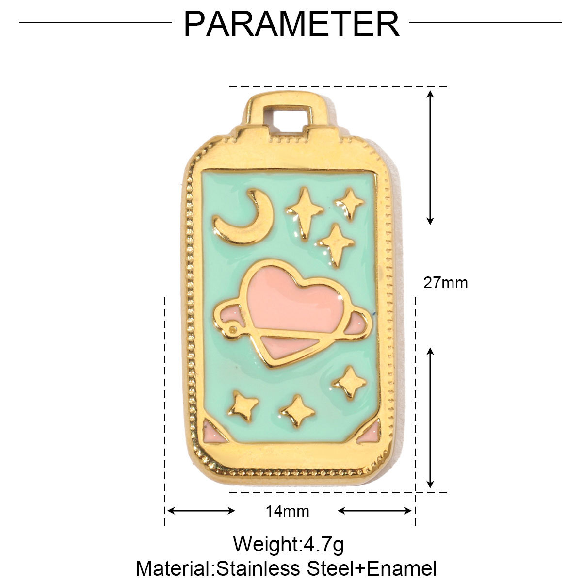 Christmas Series Oil Drop Pendant