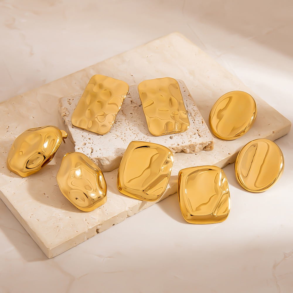 Hammer Geometric Earrings