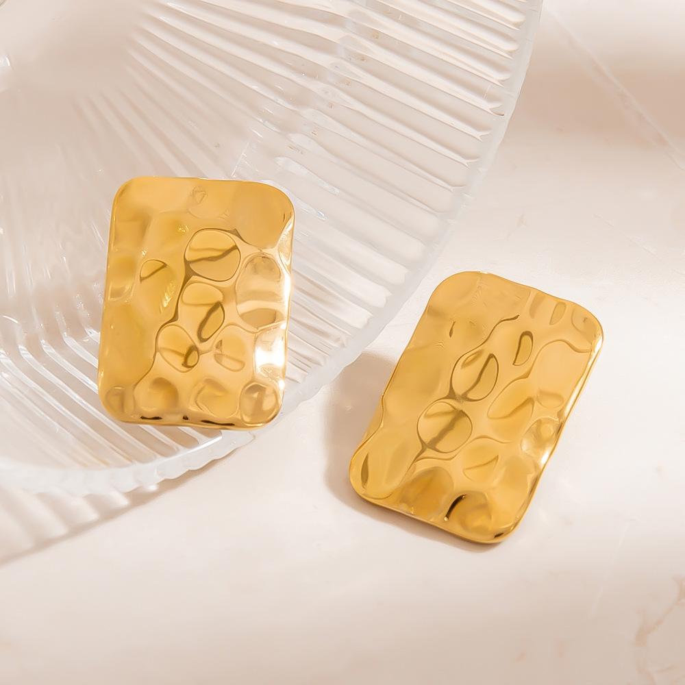 Hammer Geometric Earrings