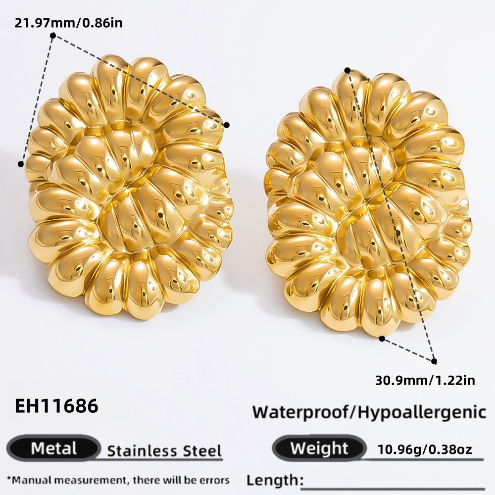 Flower Butterfly Earrings