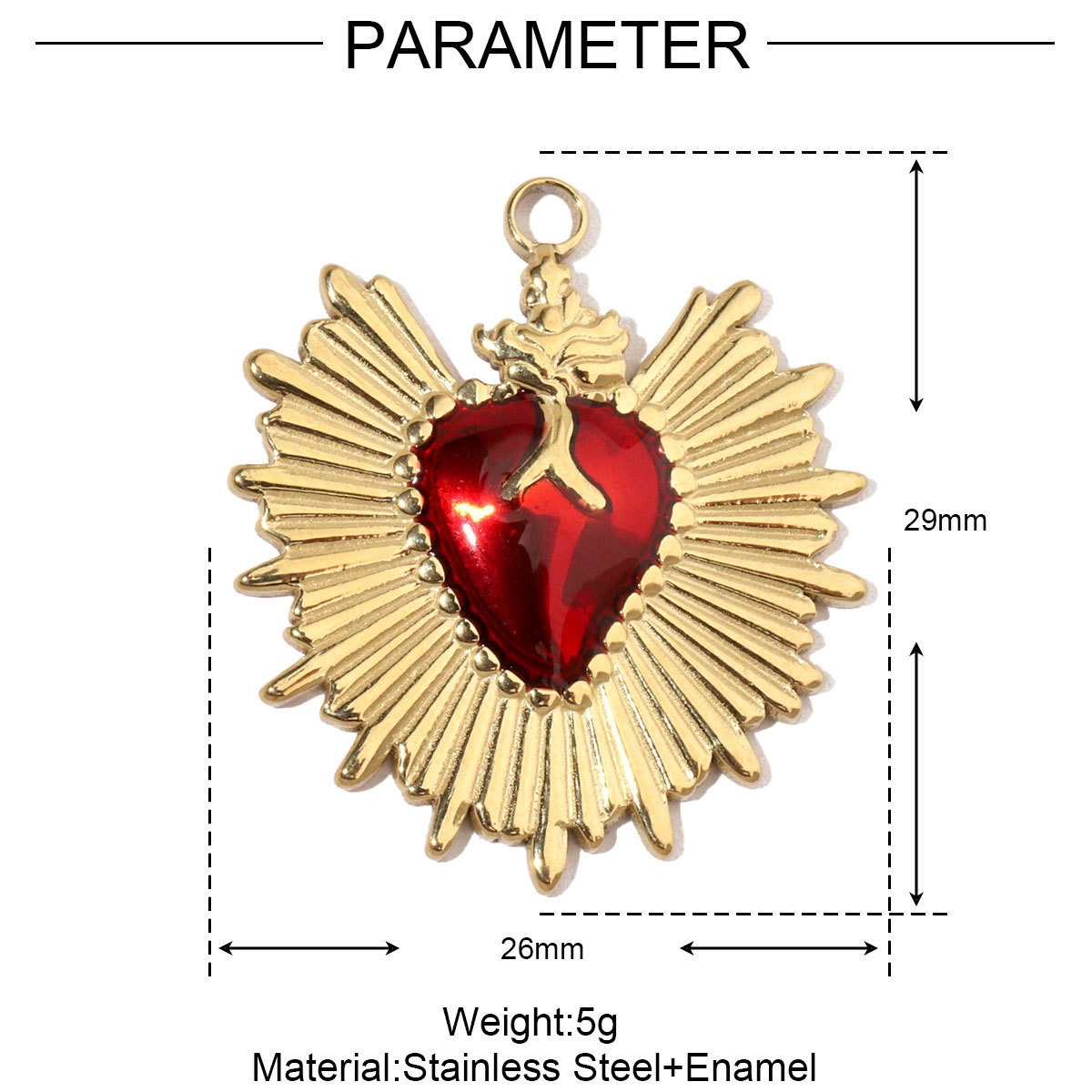 Christmas Series Oil Drop Pendant