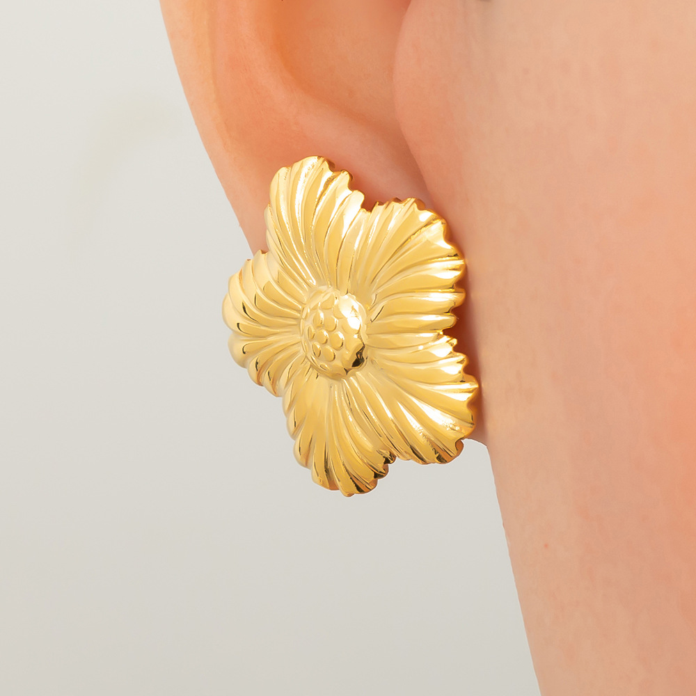 Flower Butterfly Earrings
