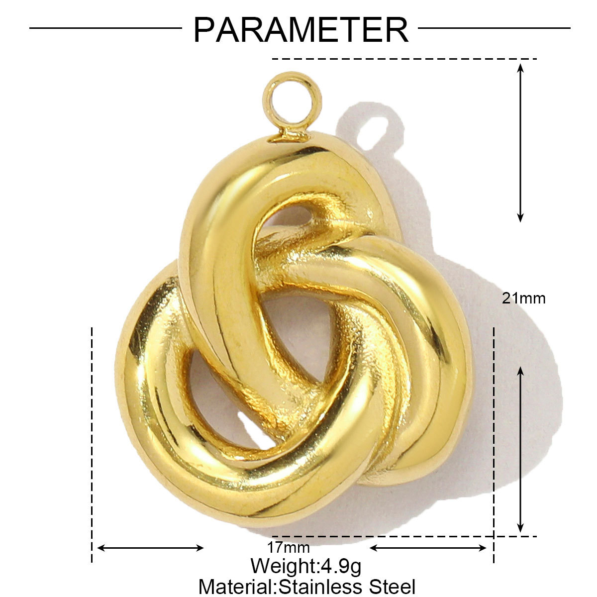 Enamel Heart Fishbone Flower Starfish Swallow Stainless Steel Charms