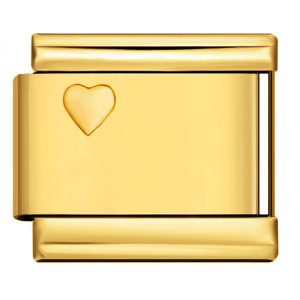 Love Heart DIY Enamel Italian Charms Bracelet