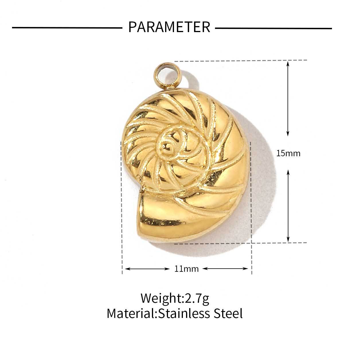 Sun Crescent Eye Stars Turtle Fish Stainless Steel Charms